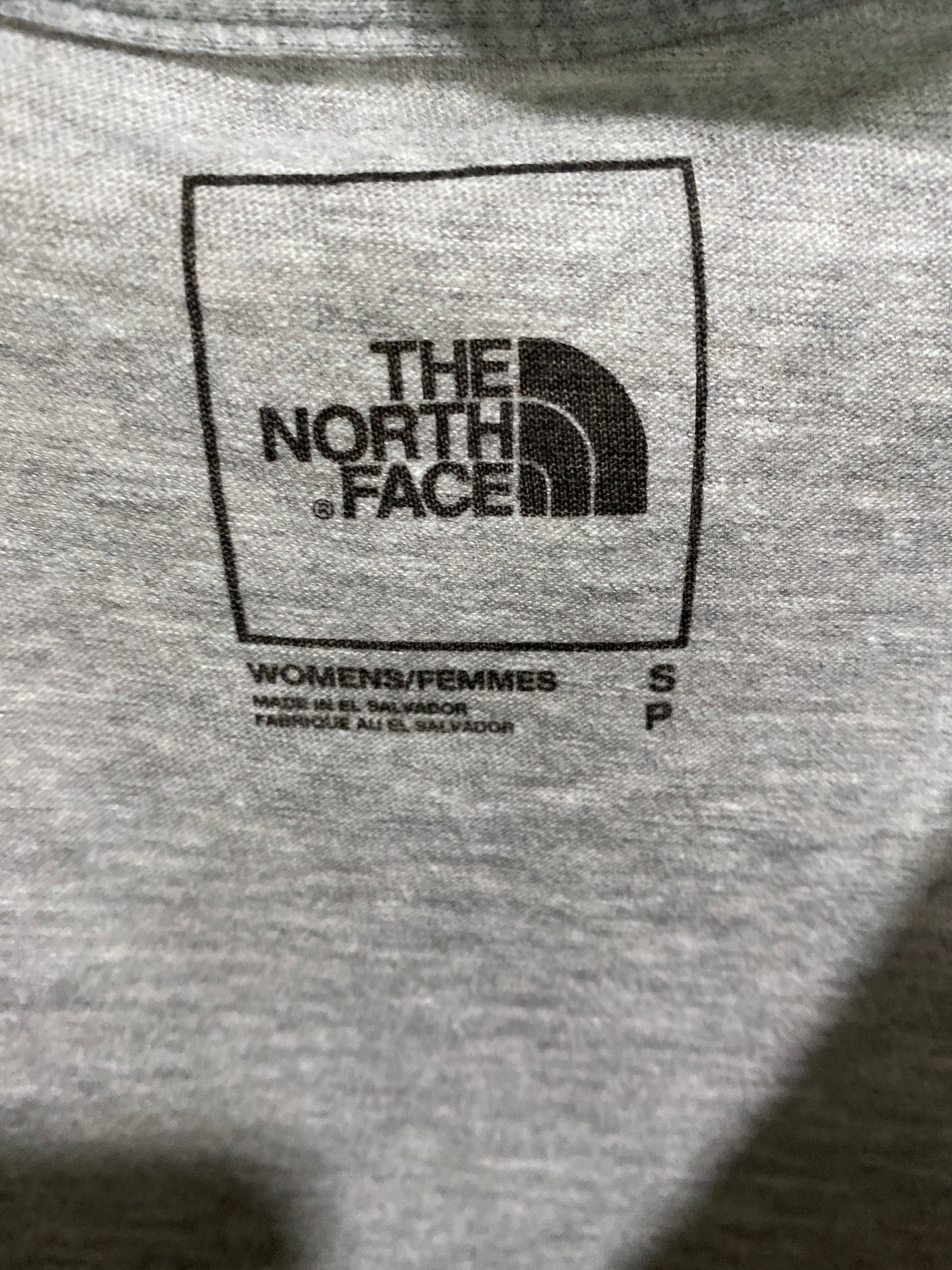 Top Long Sleeve By The North Face In Grey, Size: S