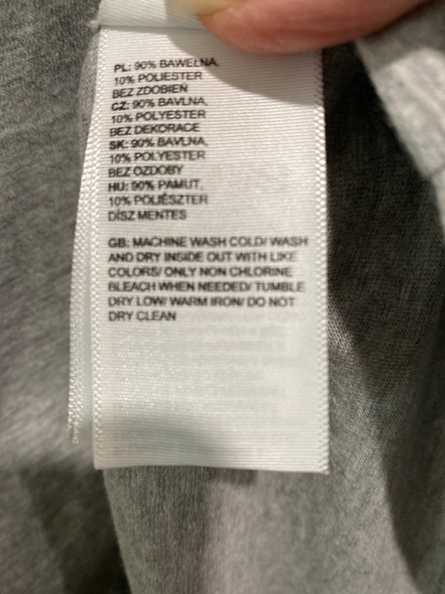 Top Long Sleeve By The North Face In Grey, Size: S