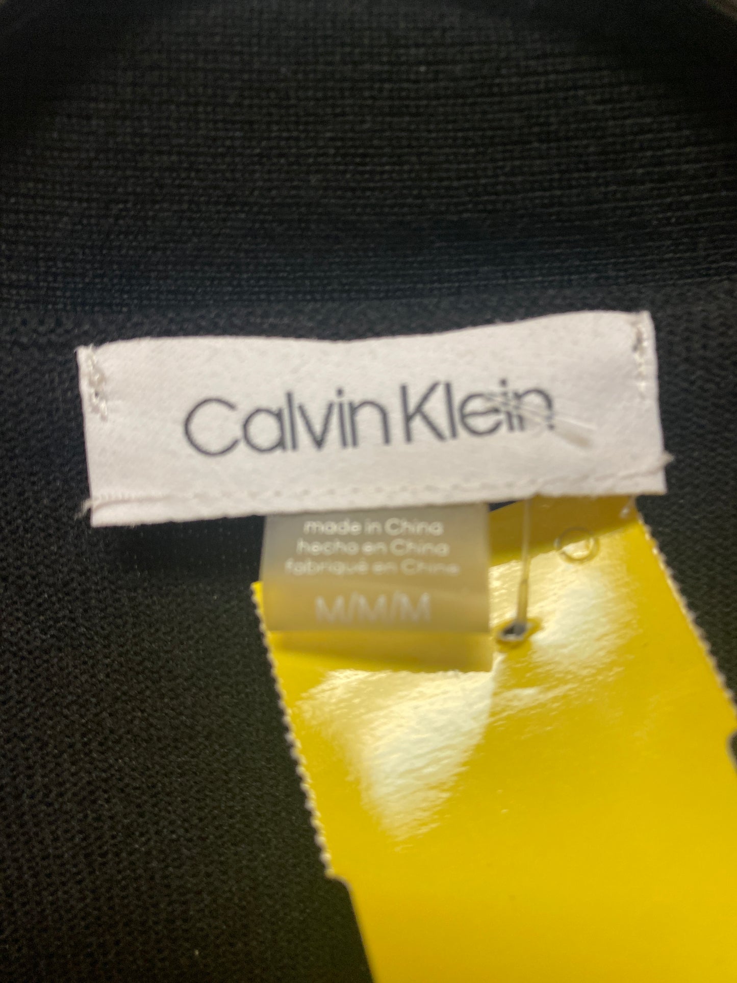 Cardigan By Calvin Klein In Black, Size: M