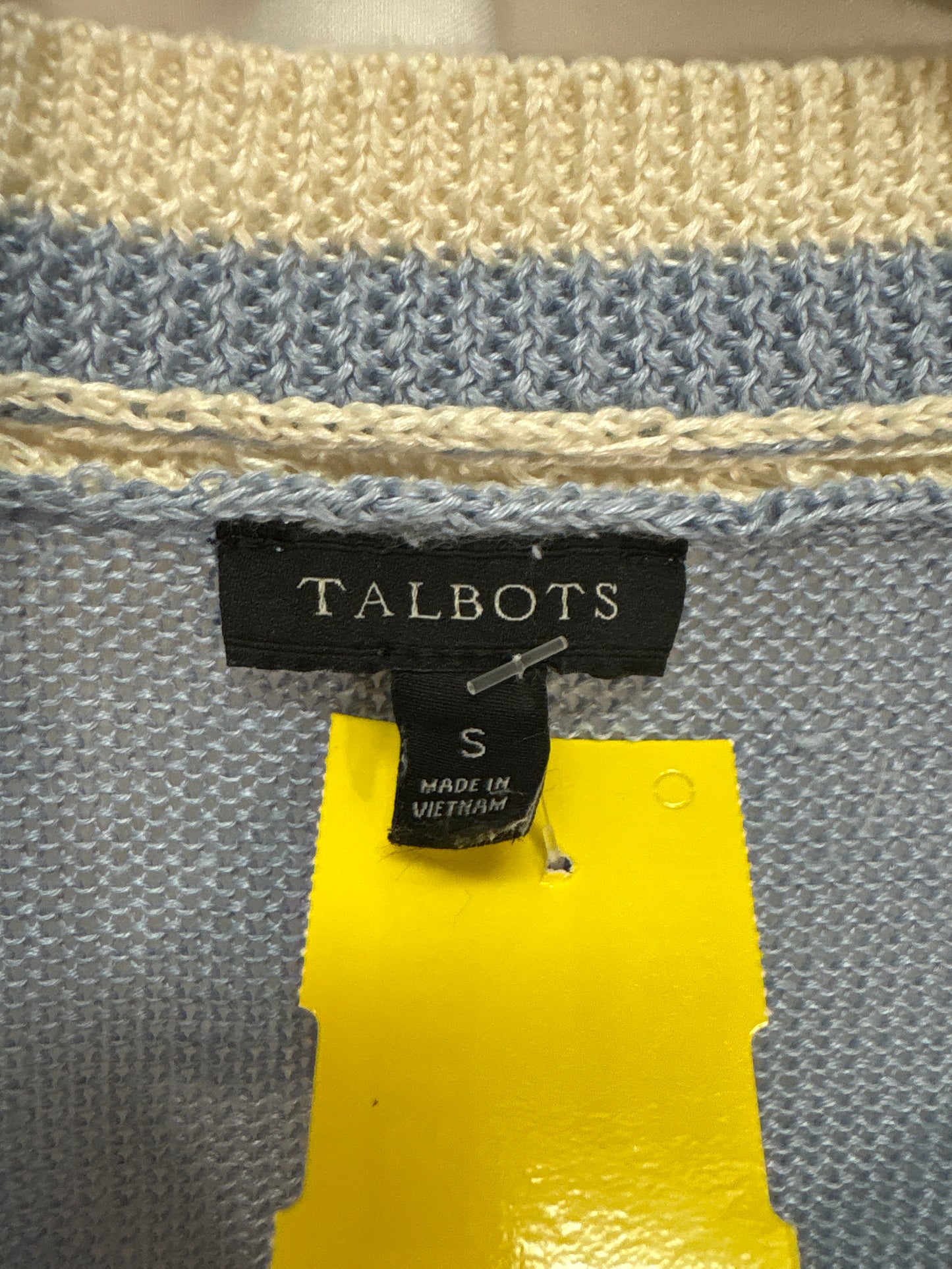 Sweater By Talbots In Blue, Size: S