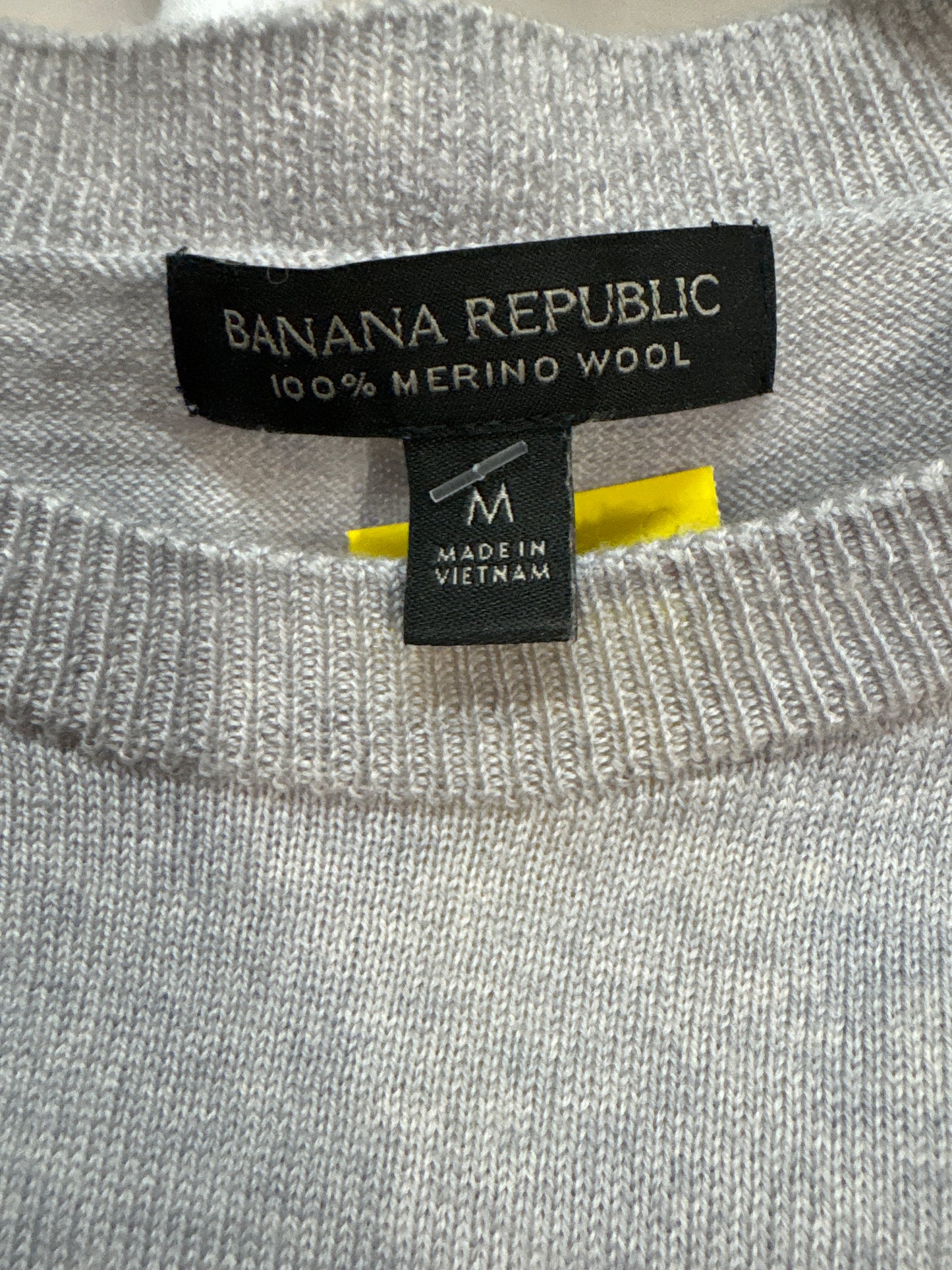 Sweater By Banana Republic In Grey, Size: M