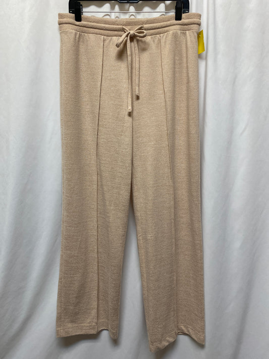 Pants Lounge By Clothes Mentor In Beige, Size: L