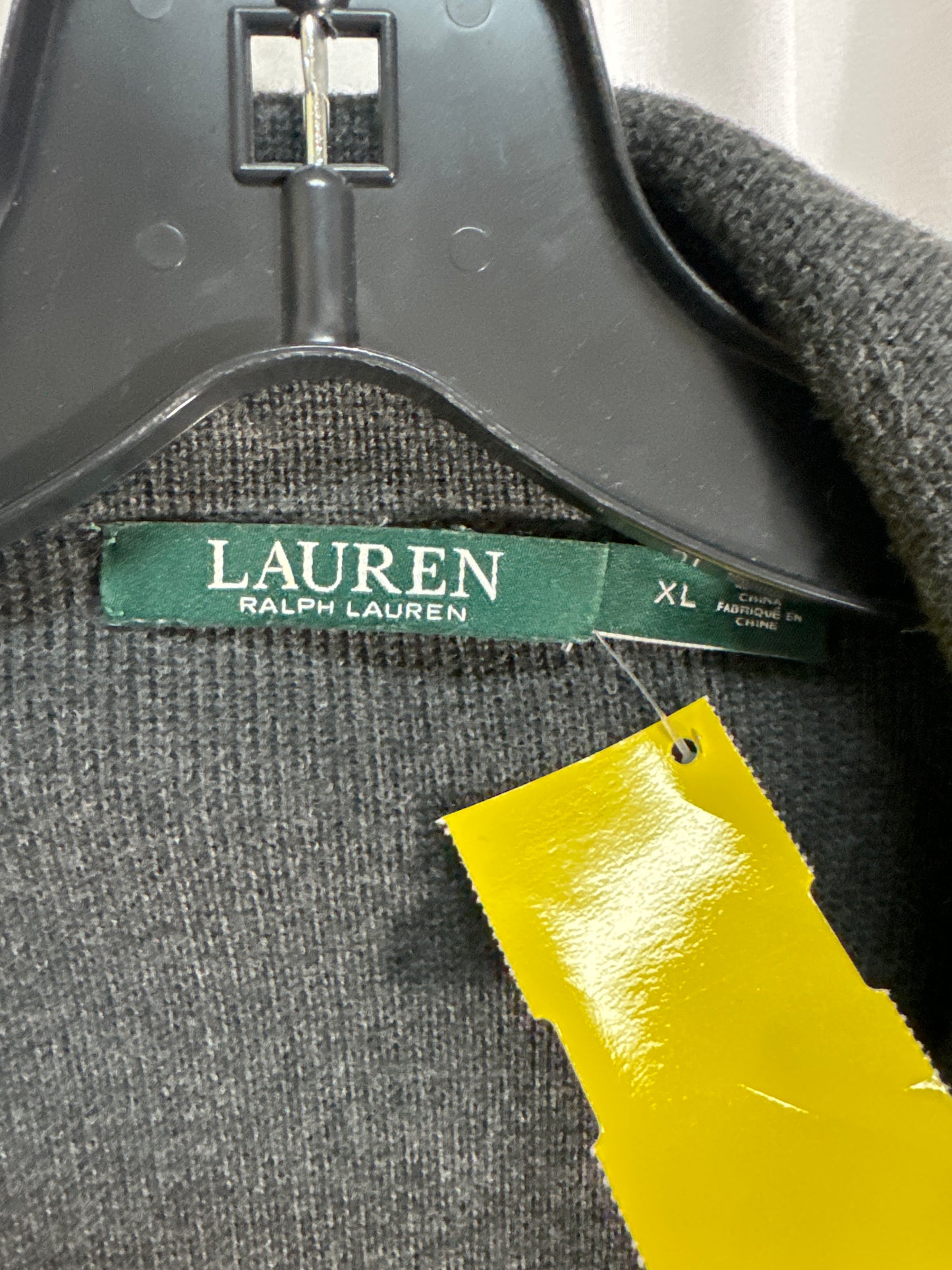 Blazer By Lauren By Ralph Lauren In Grey, Size: Xl