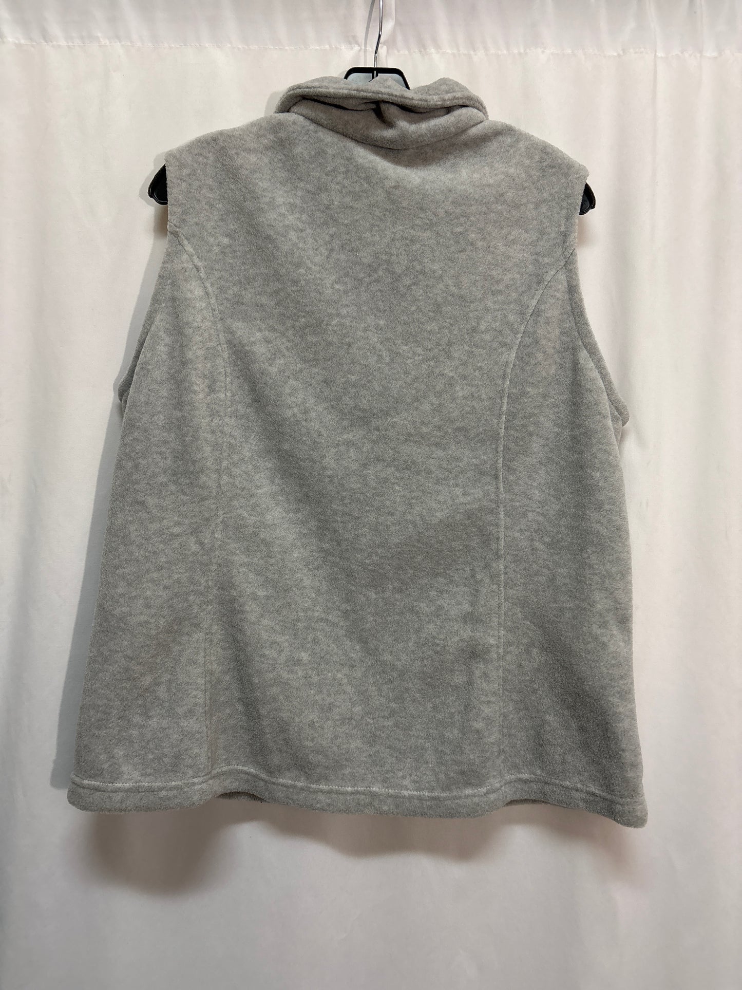 Vest Fleece By Columbia In Grey, Size: Xl