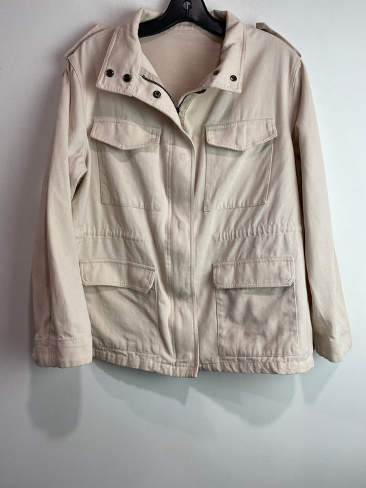 Jacket Utility By Cmf In Beige, Size: Xl