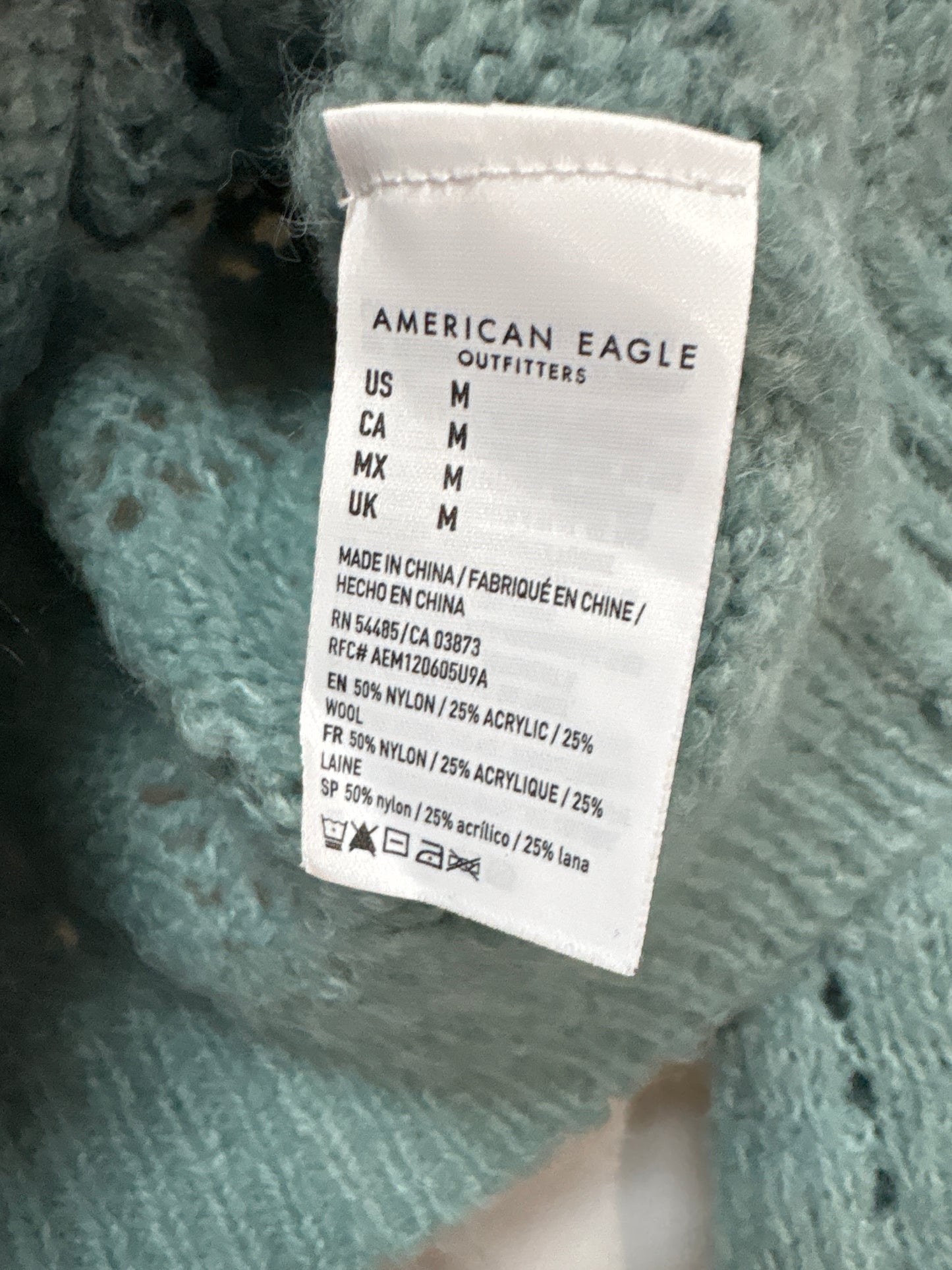 Sweater By American Eagle In Blue, Size: M