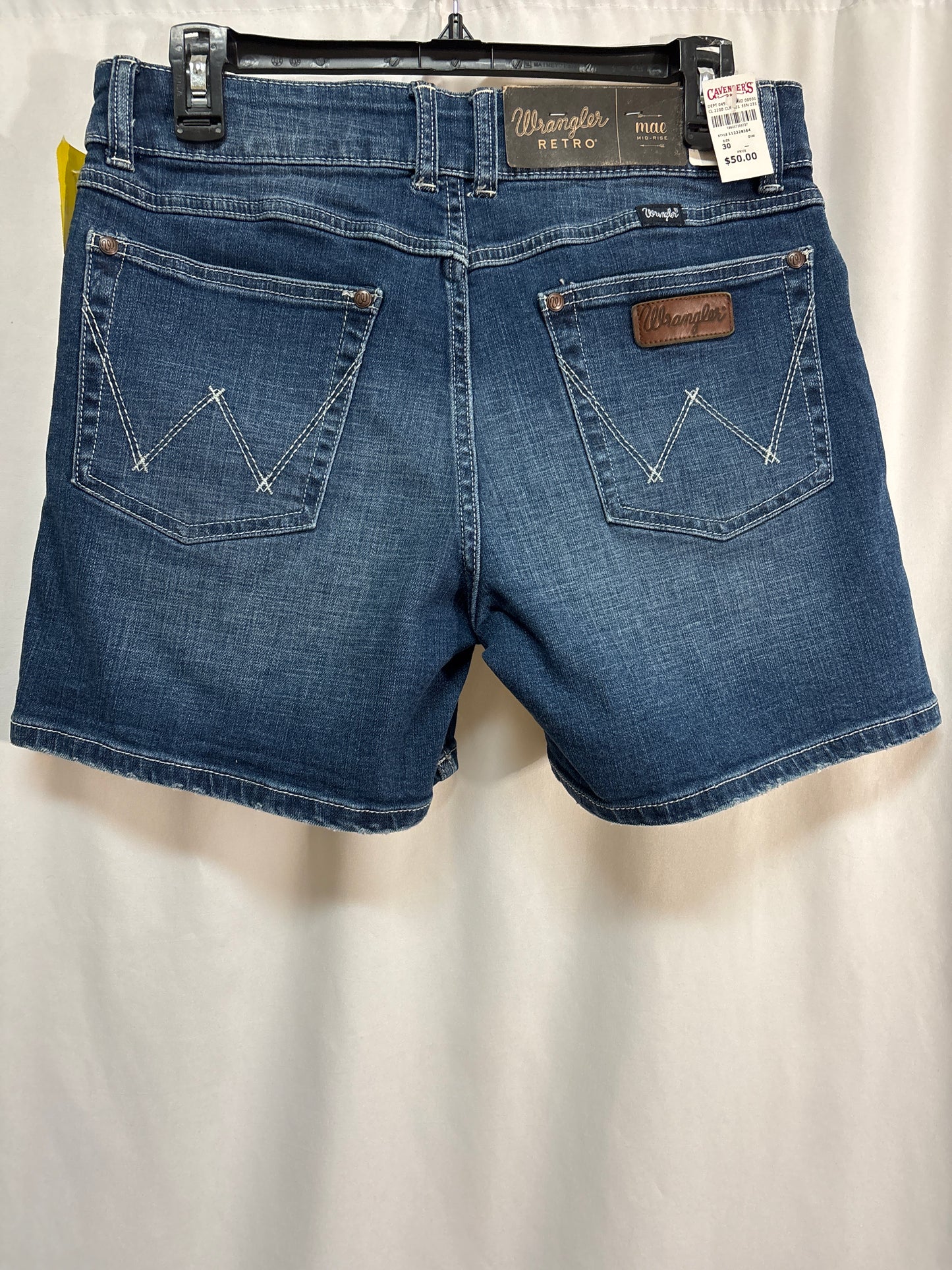 Shorts By Wrangler In Blue Denim, Size: 10