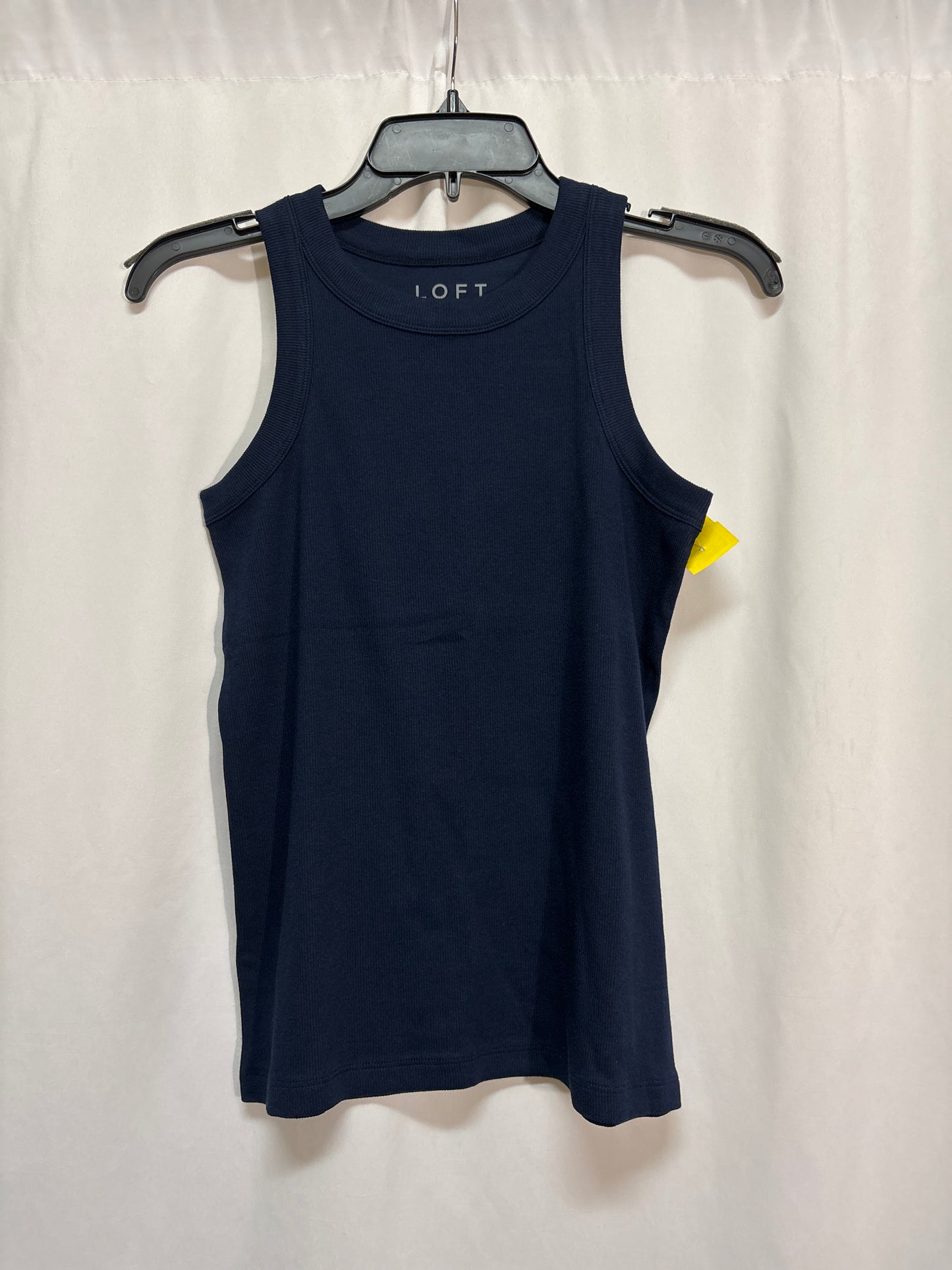 Top Sleeveless By Loft In Blue, Size: Mp