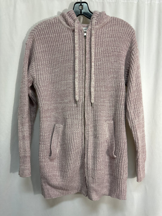 Sweater Cardigan By Nine West In Purple, Size: S