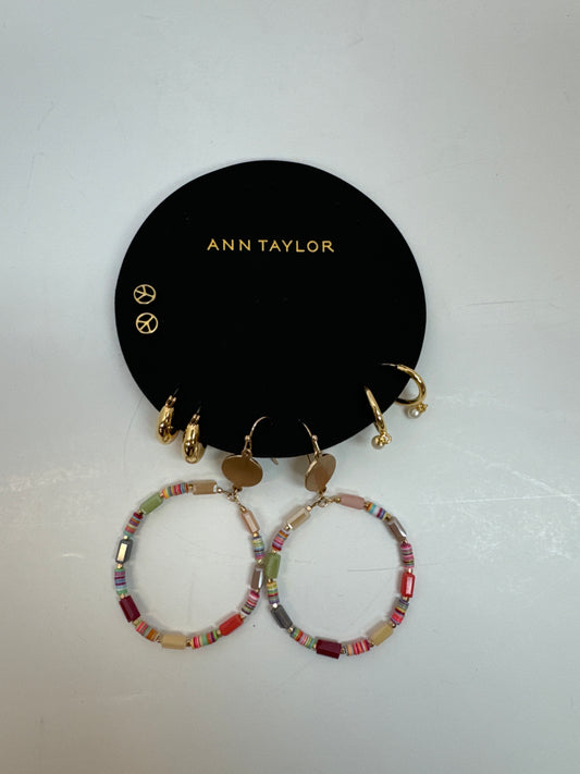 Earrings Dangle/drop By Ann Taylor, Size: 04 Piece Set