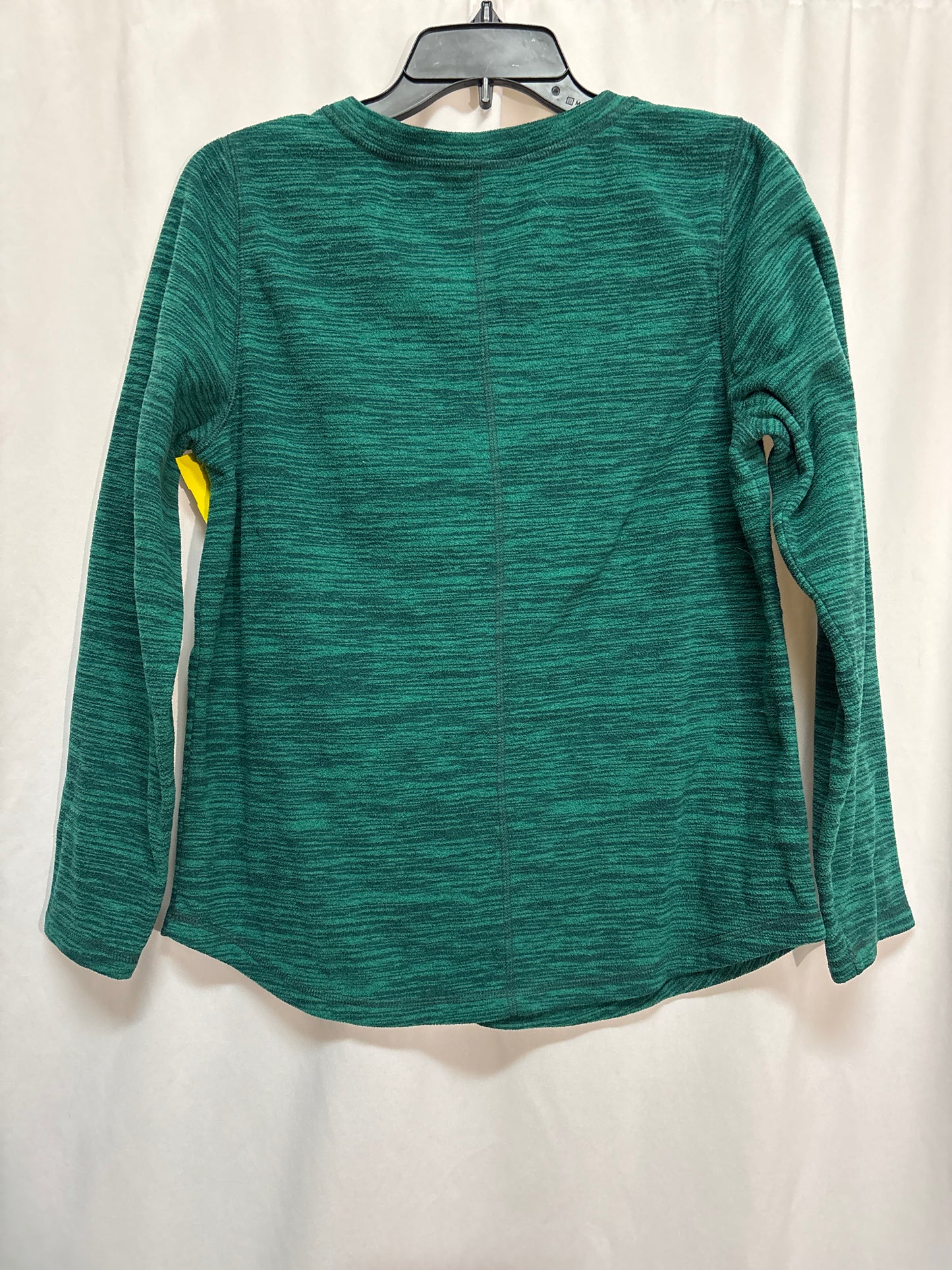 Top Long Sleeve By St Johns Bay In Green, Size: M