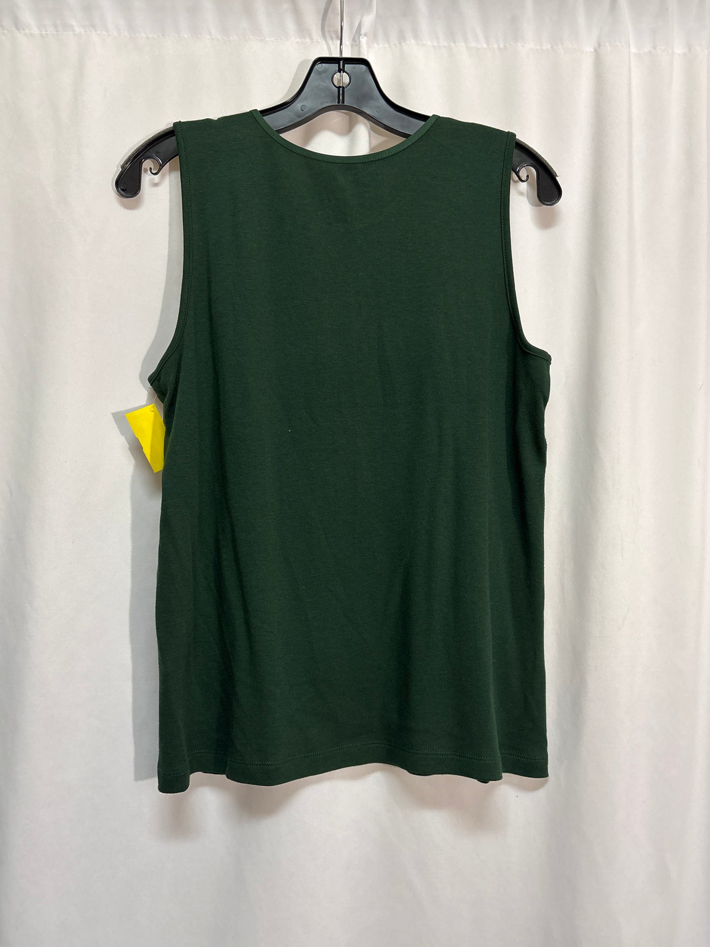 Tank Top By Christopher And Banks In Green, Size: M