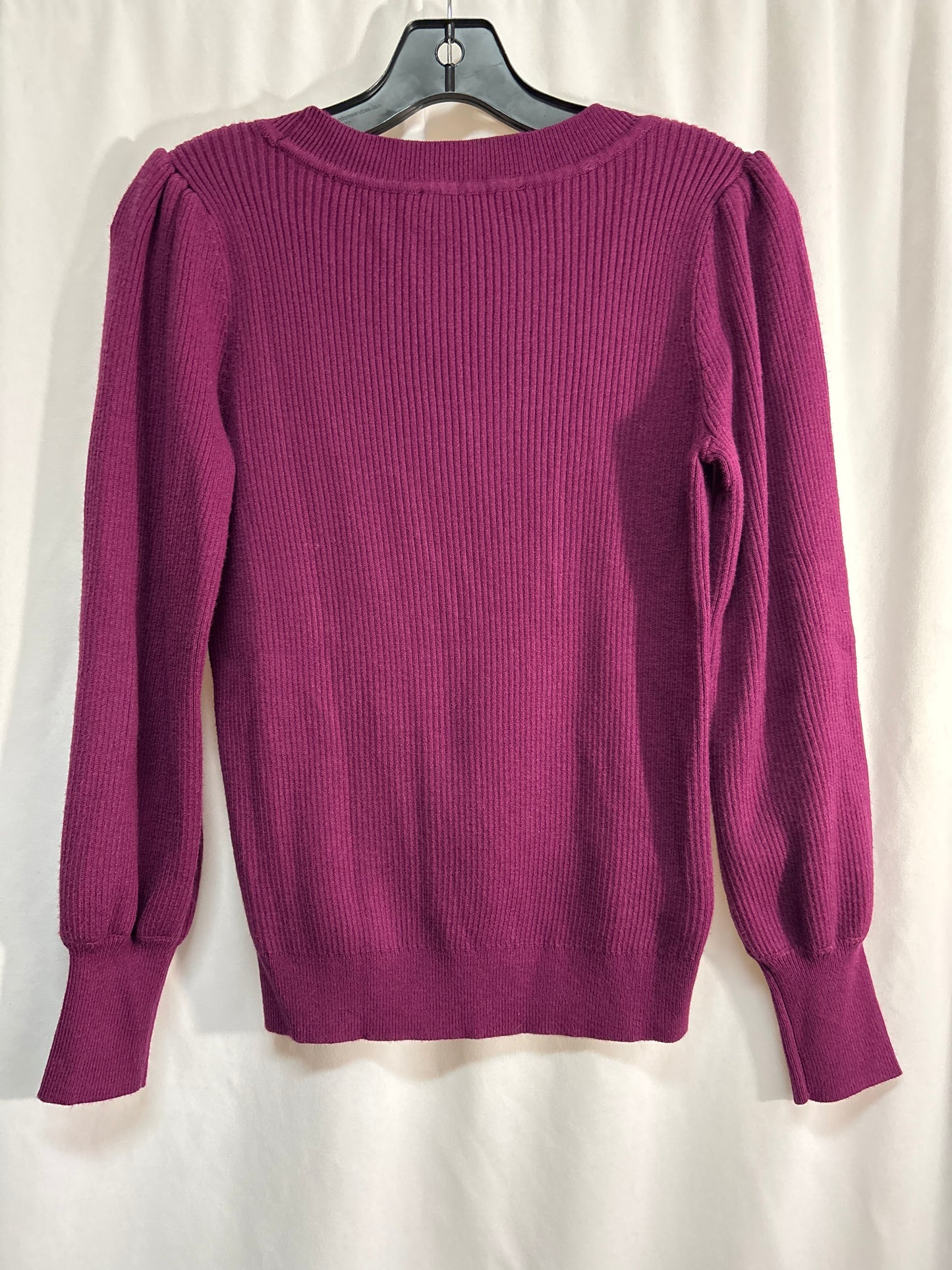 Sweater By Loft In Purple, Size: Mp