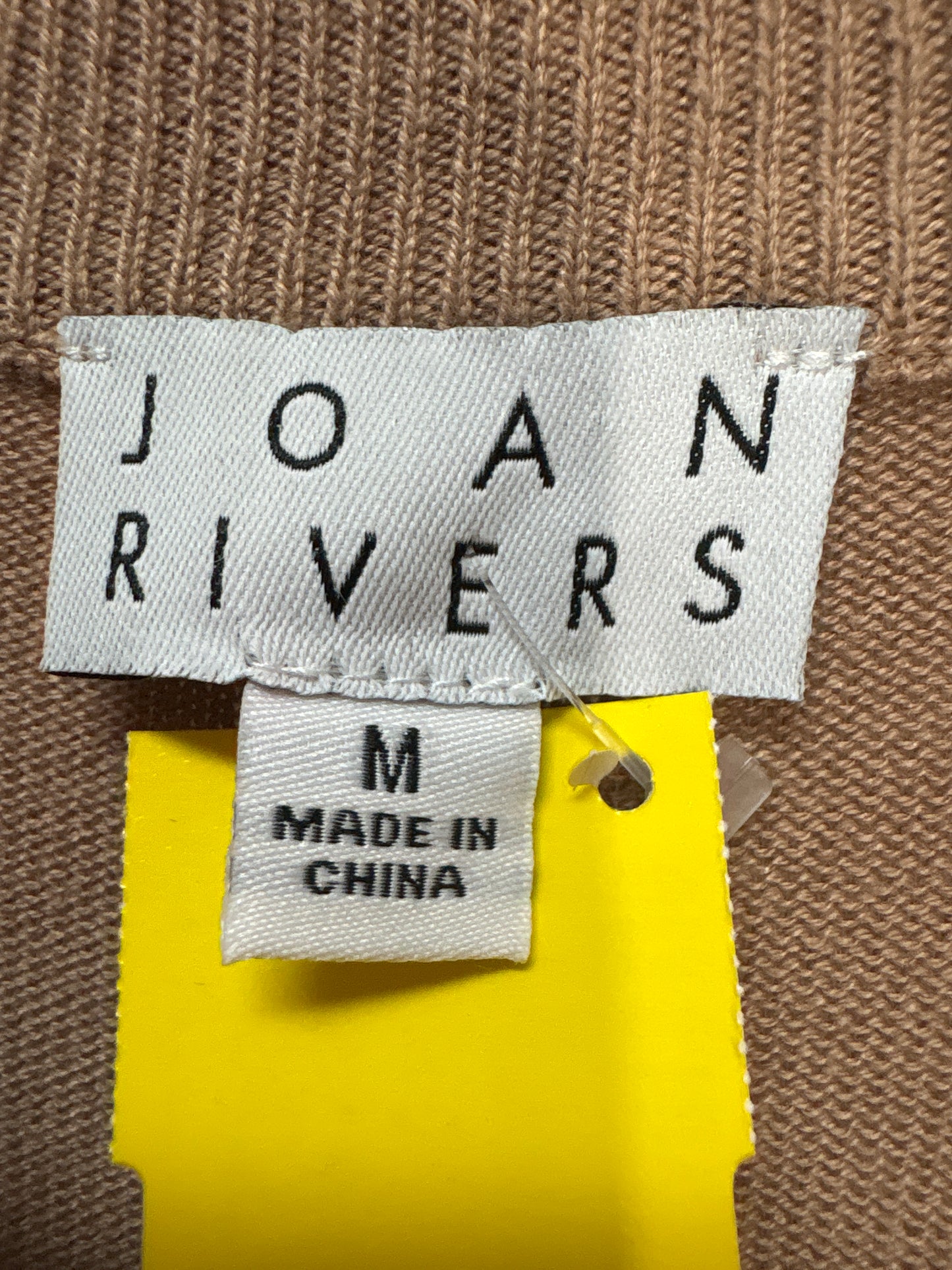 Sweater By Joan Rivers In Beige, Size: M