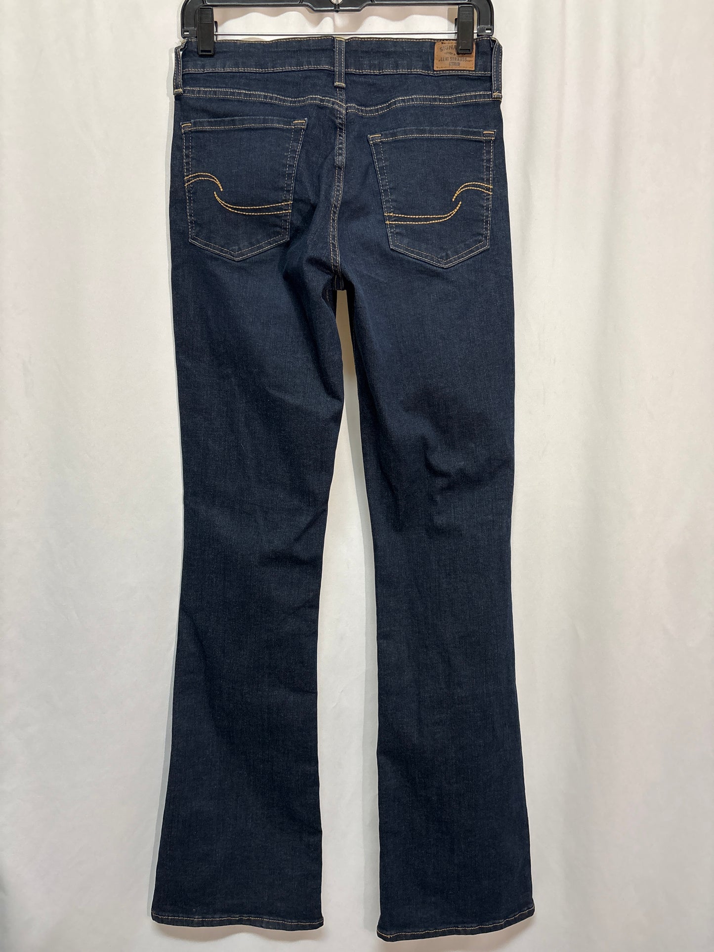 Jeans Boot Cut By Levis In Blue Denim, Size: 4l