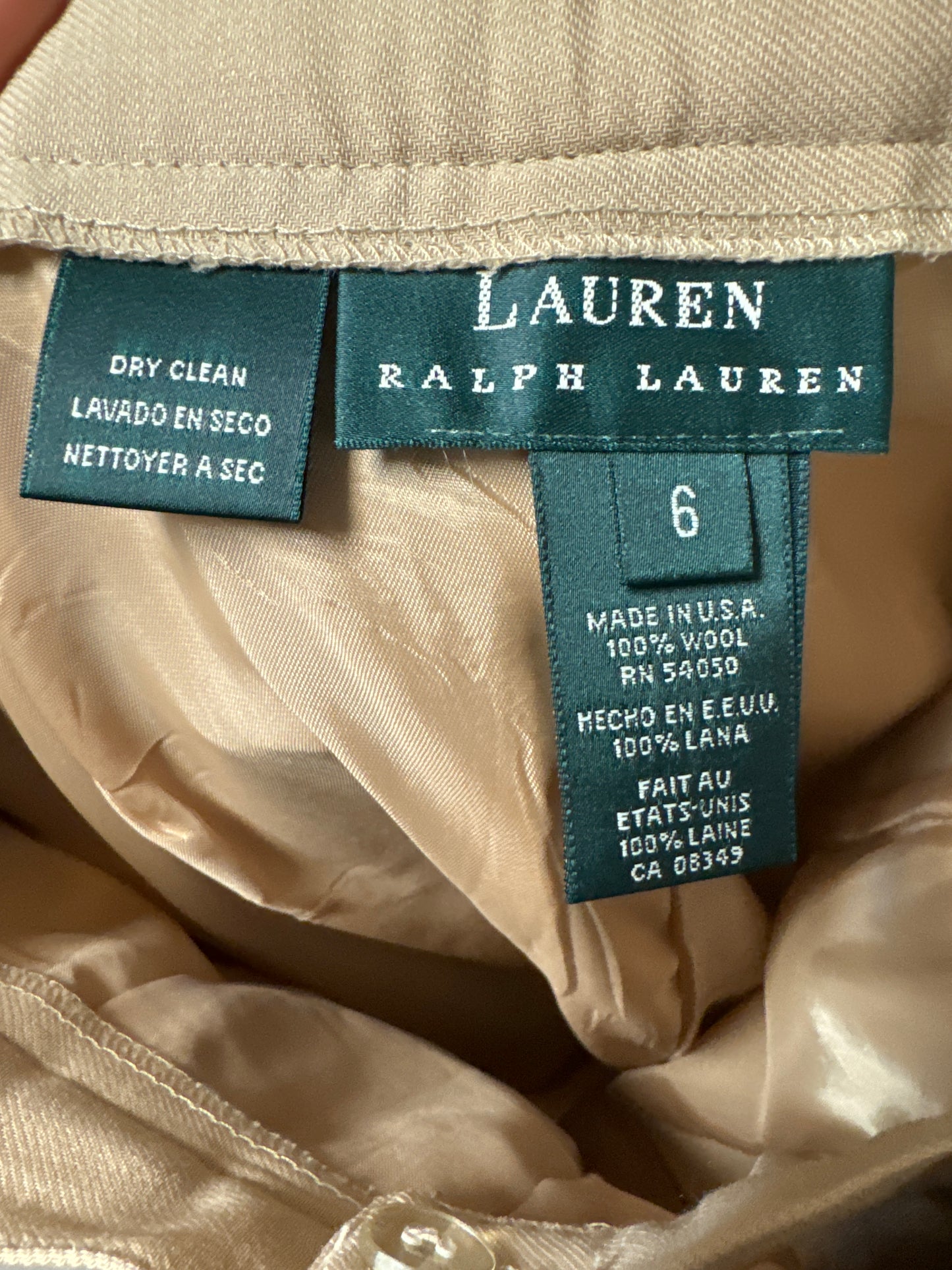 Pants Dress By Lauren By Ralph Lauren In Beige, Size: 6