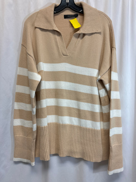 Sweater By Zigi Soho In Beige, Size: L