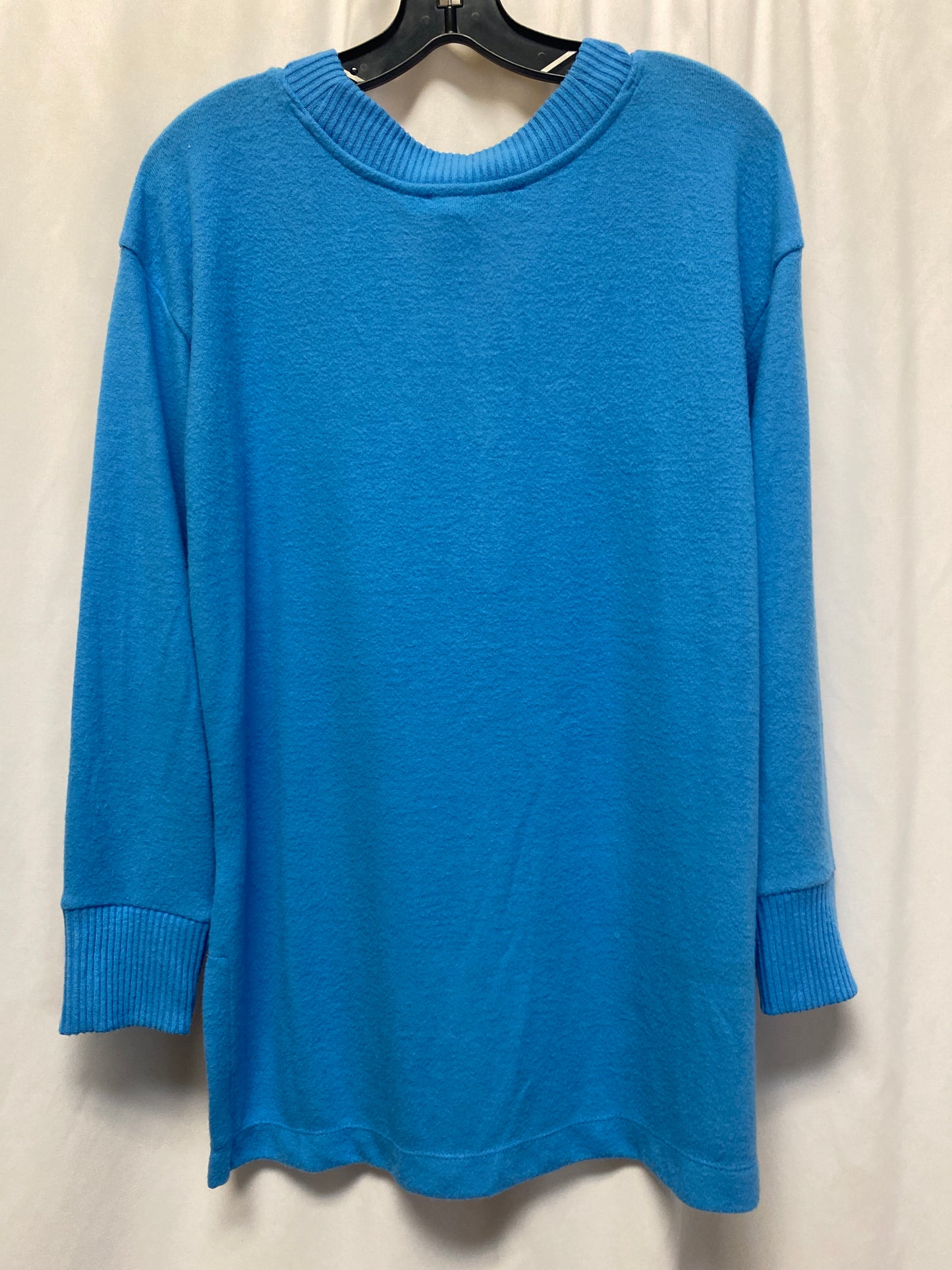 Sweater By Loft In Blue, Size: L