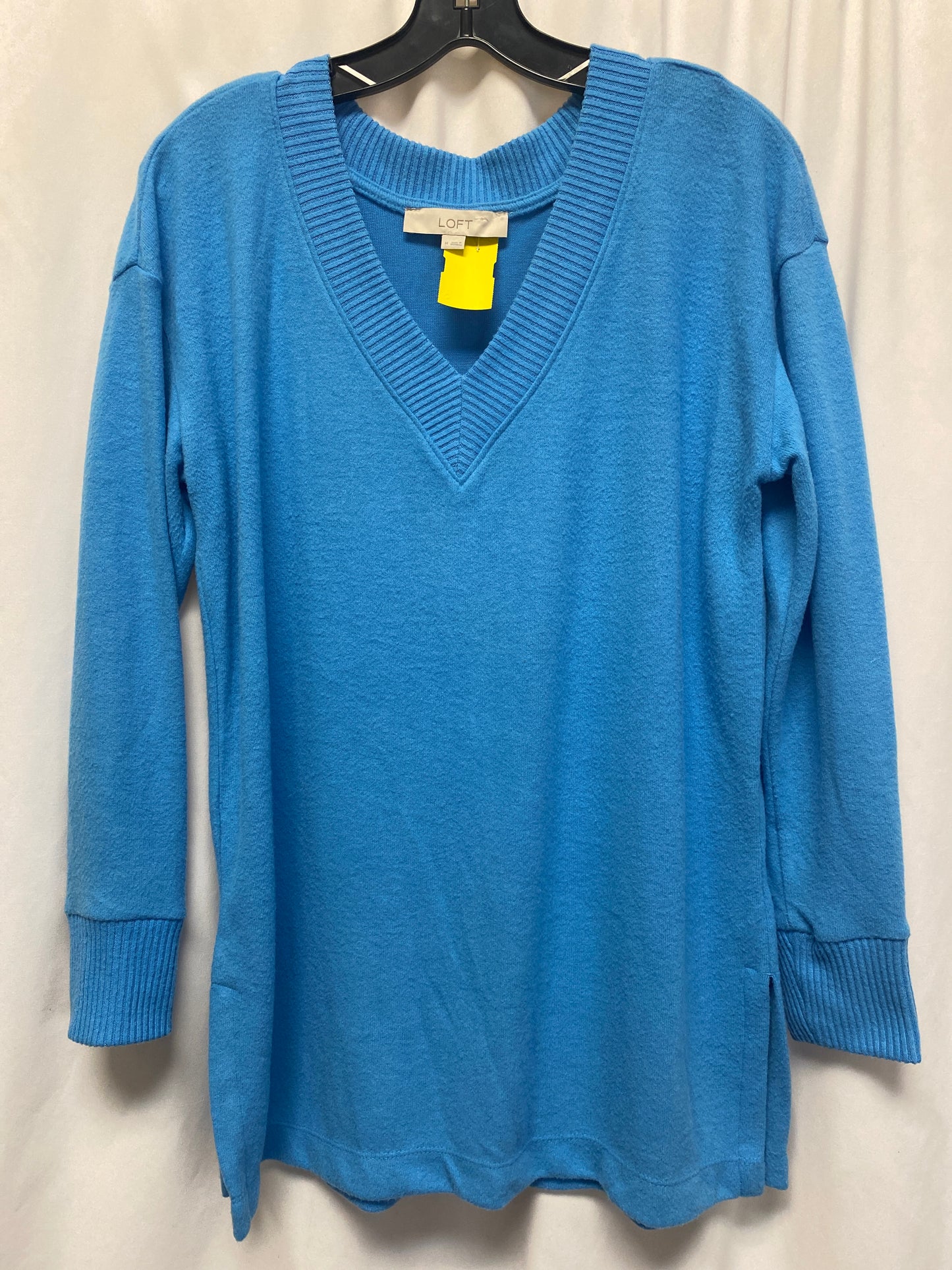 Sweater By Loft In Blue, Size: L