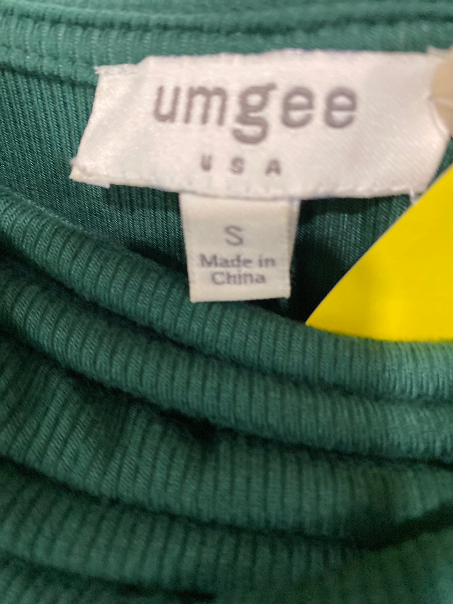 Top 3/4 Sleeve By Umgee In Green, Size: S