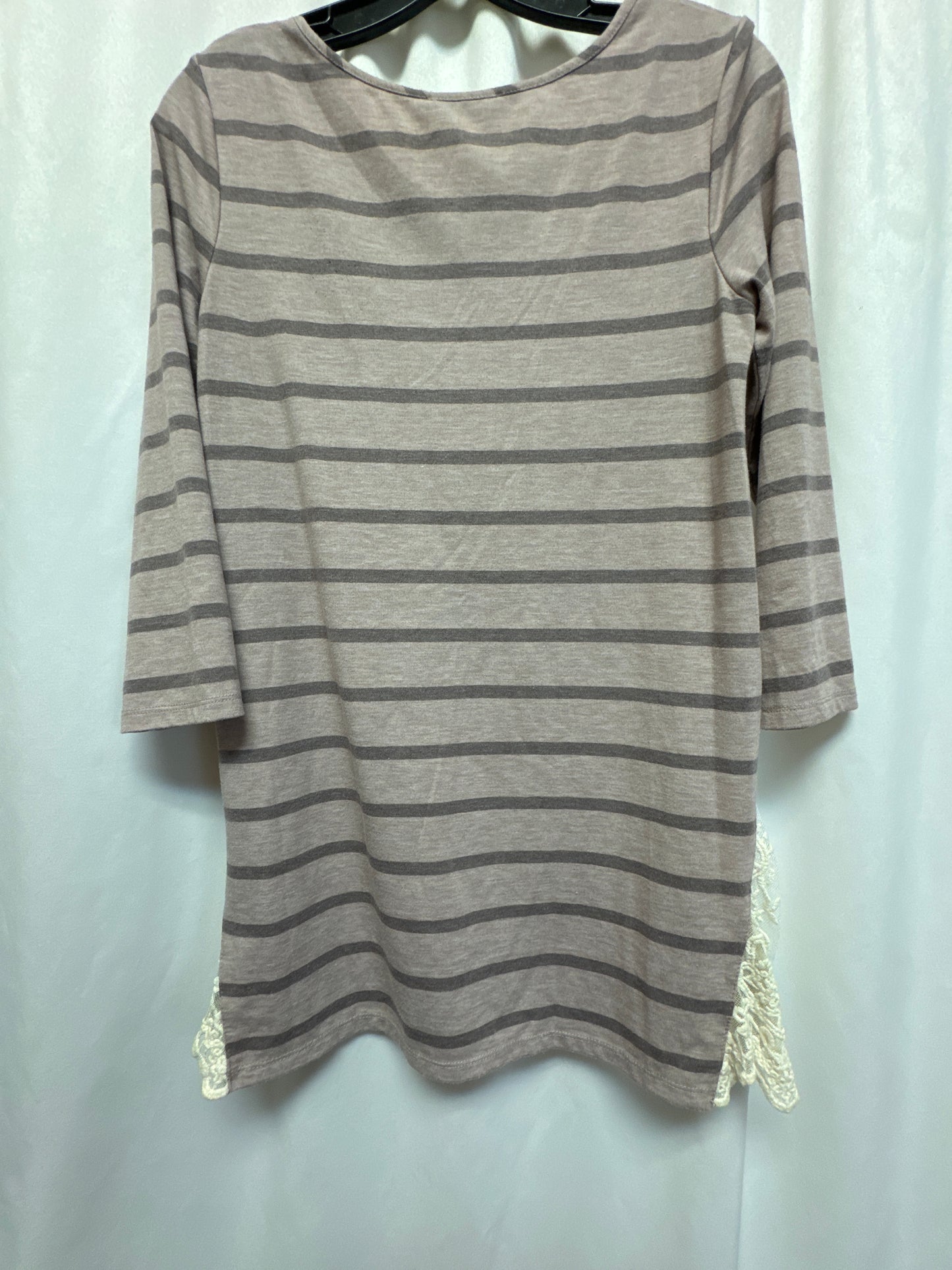 Top Long Sleeve By Bke In Purple, Size: Xs