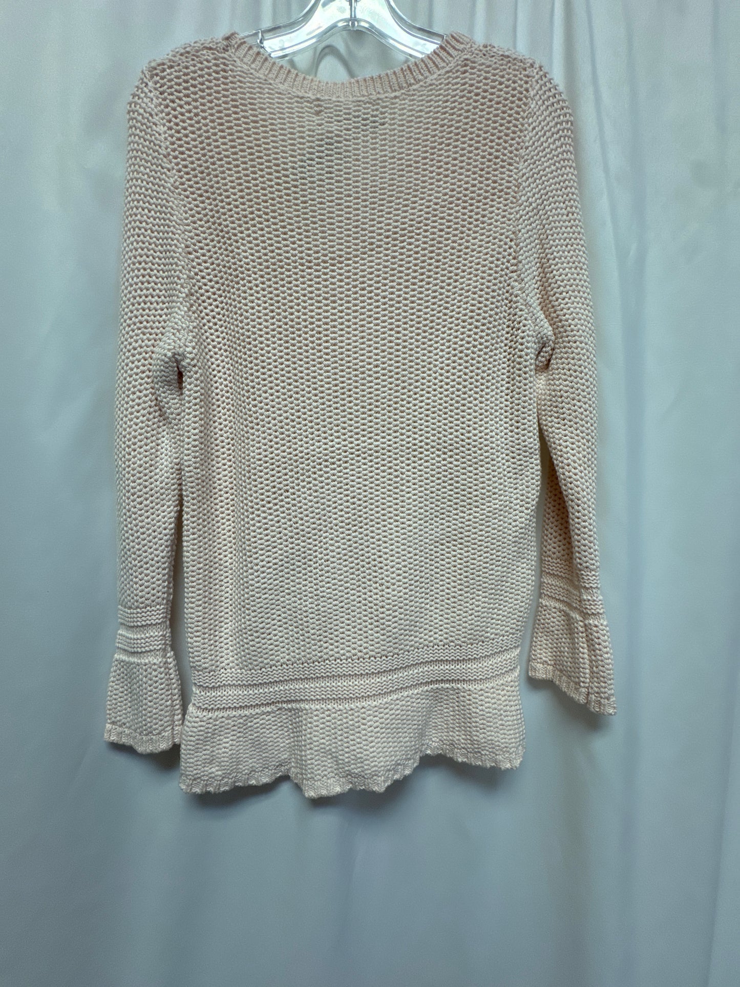 Sweater By Loft In Pink, Size: L