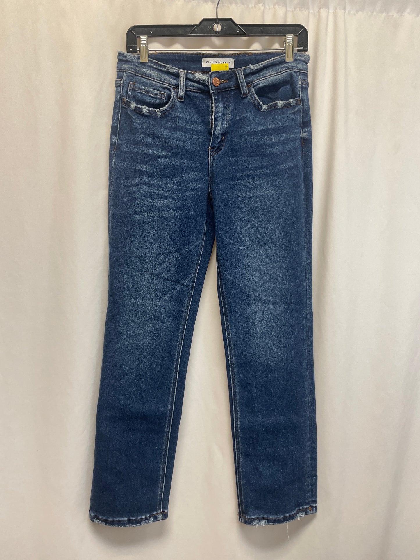 Jeans Straight By Flying Monkey In Blue Denim, Size: 6