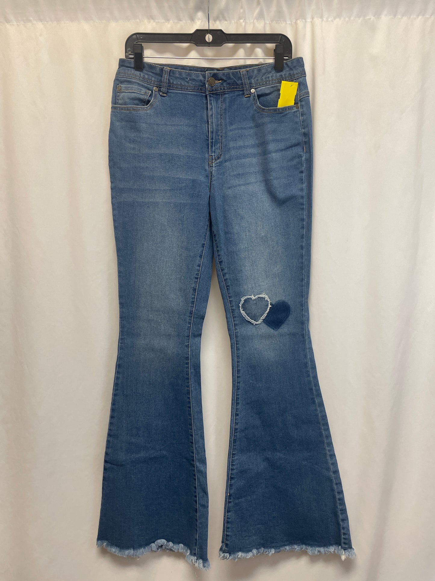 Jeans Boot Cut By Cato In Blue Denim, Size: 10