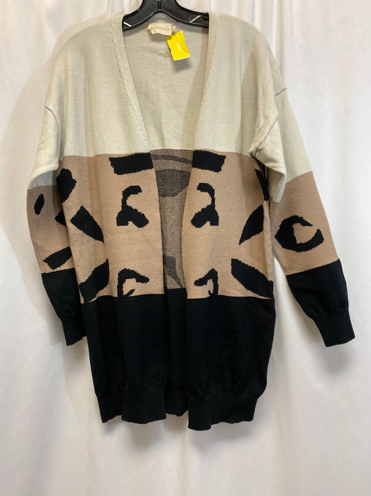 Sweater Cardigan By Clothes Mentor In Beige, Size: S