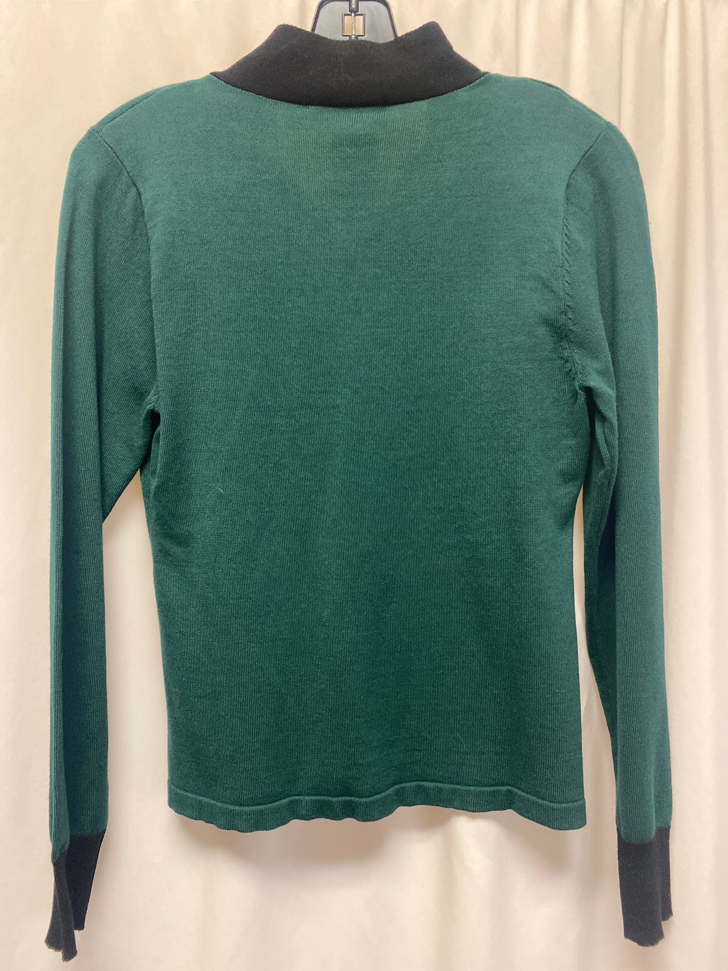 Top Long Sleeve By New York And Co In Green, Size: S