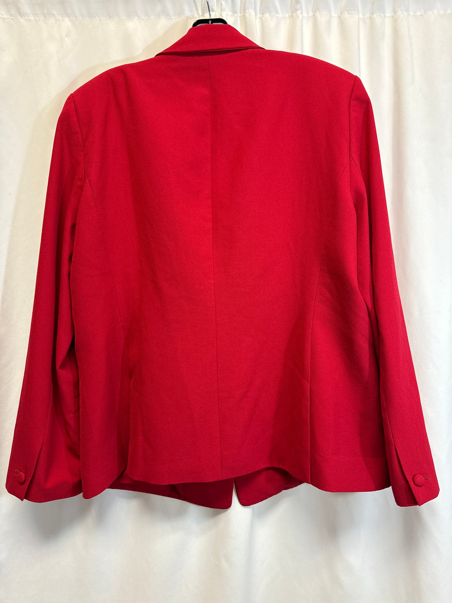 Blazer By Alex Marie In Red, Size: Xl