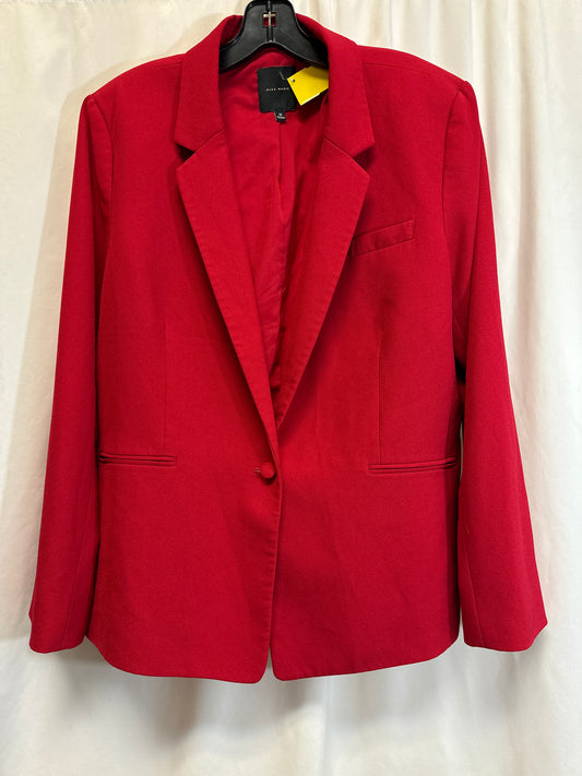 Blazer By Alex Marie In Red, Size: Xl