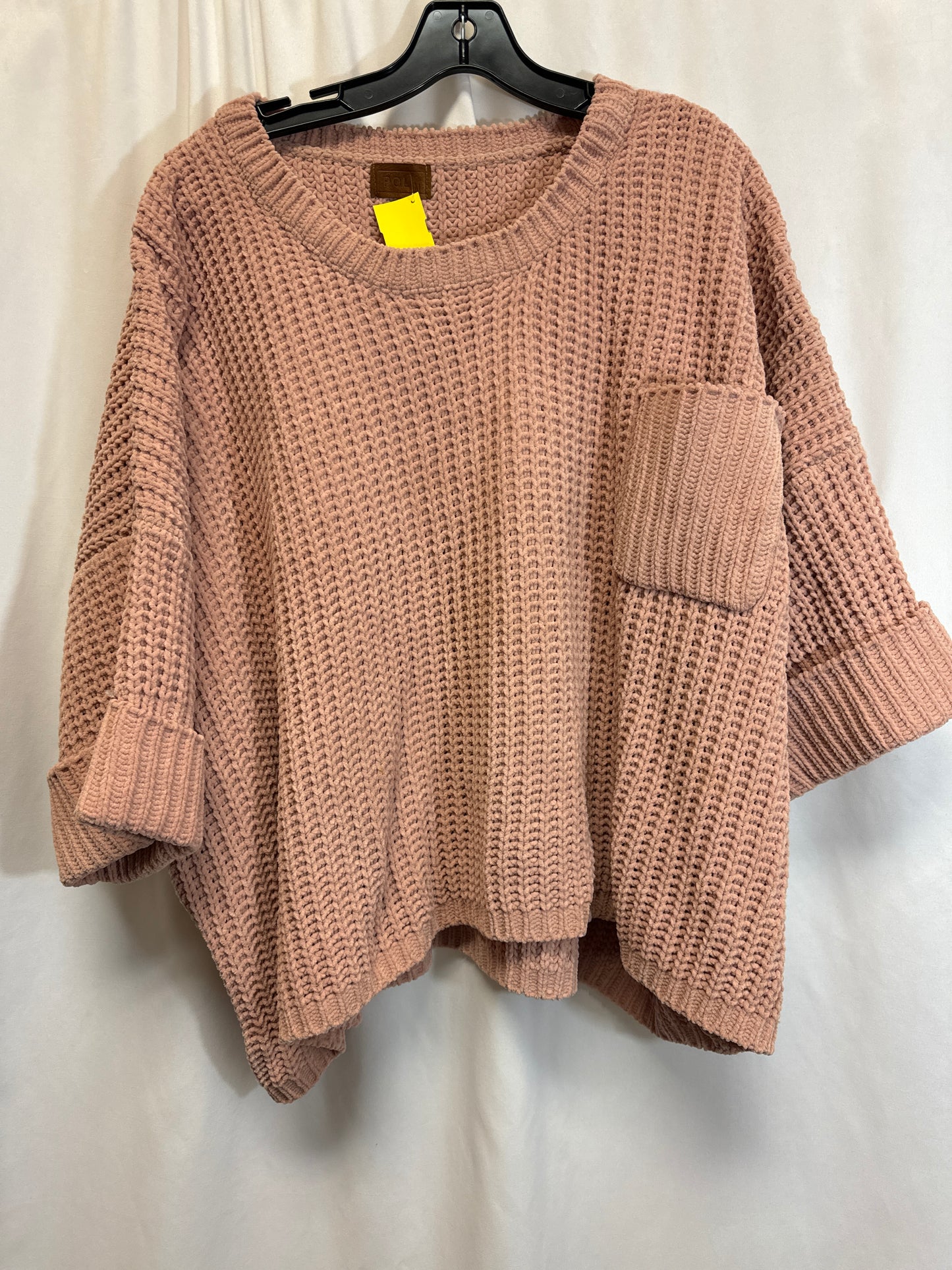 Sweater By Pol In Pink, Size: M