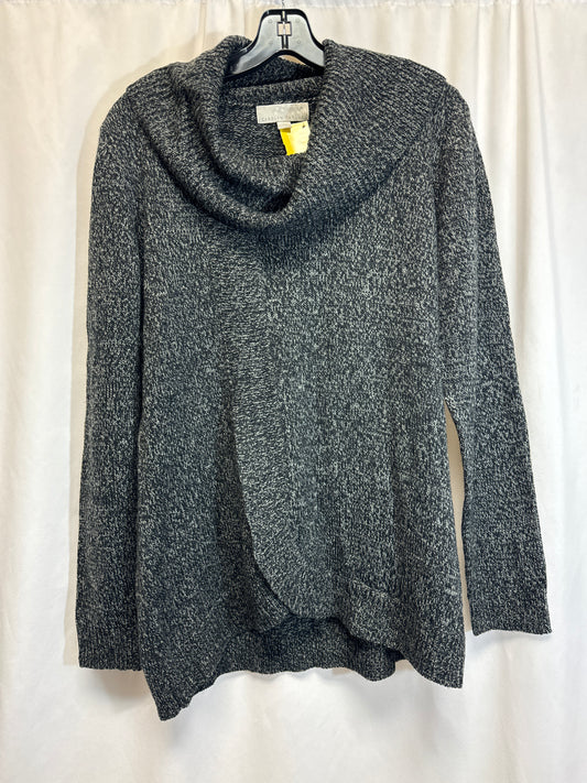 Sweater By Carolyn Taylor In Grey, Size: L