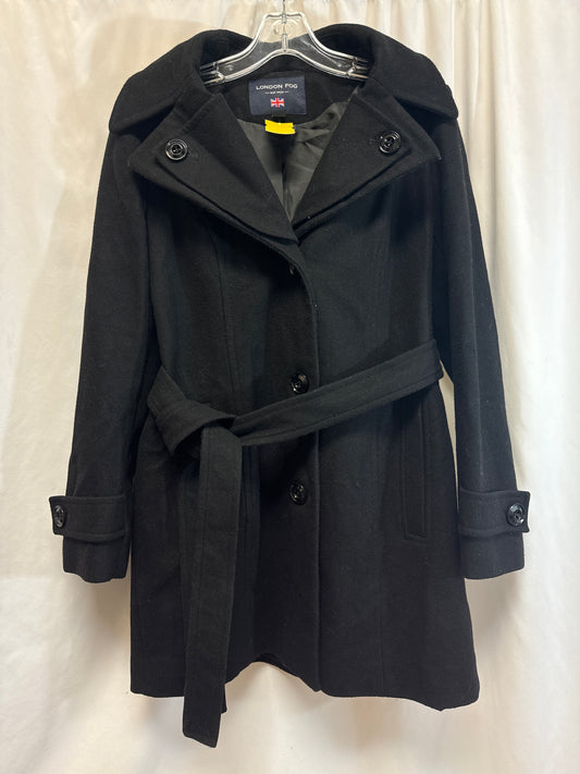 Coat Peacoat By London Fog In Black, Size: S