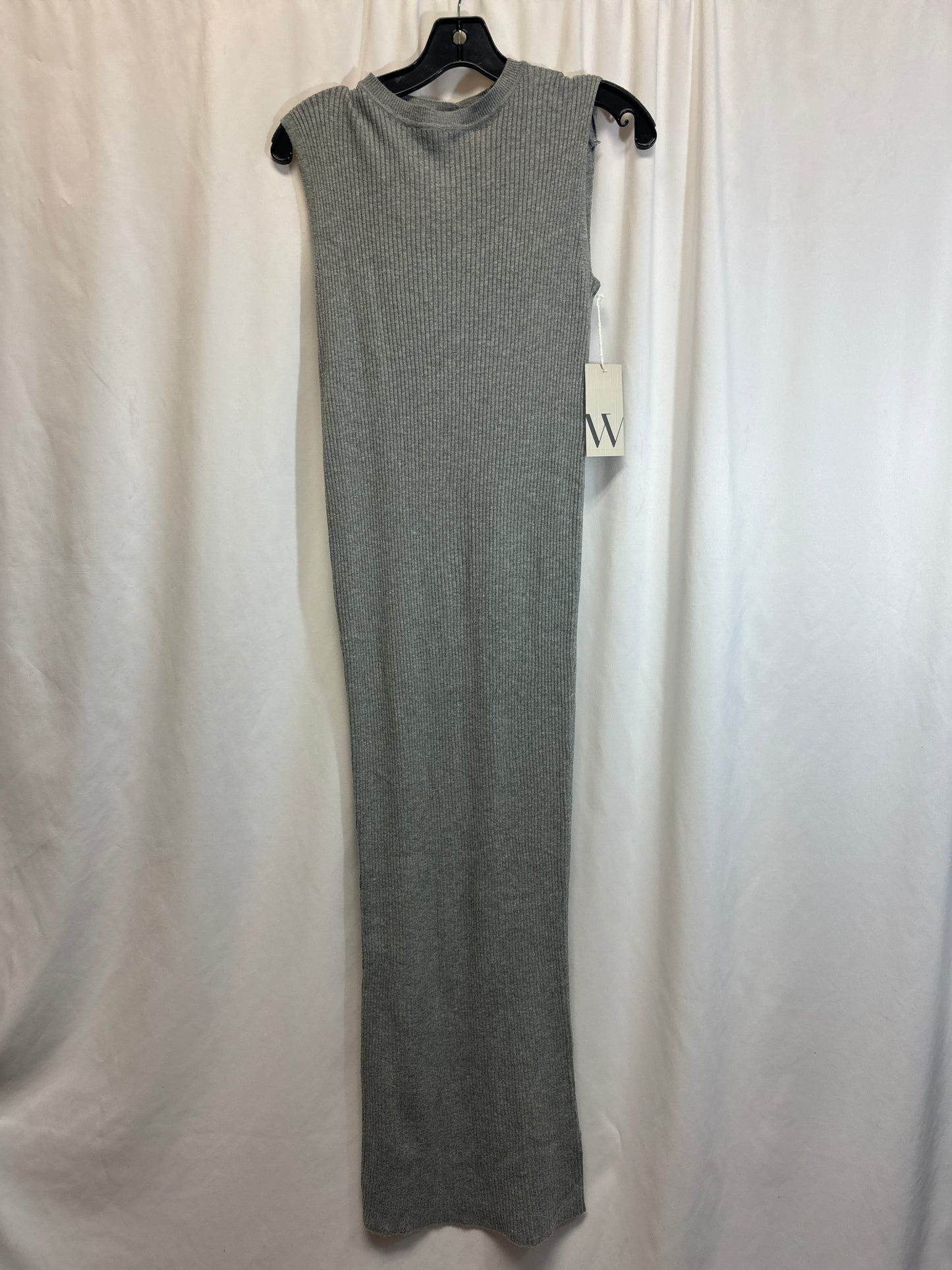 Dress Sweater By Worthington In Grey, Size: S