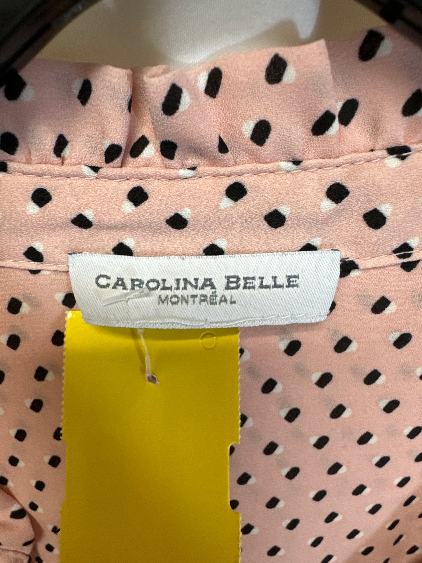 Top Long Sleeve By Carolina Belle In Peach, Size: 1x