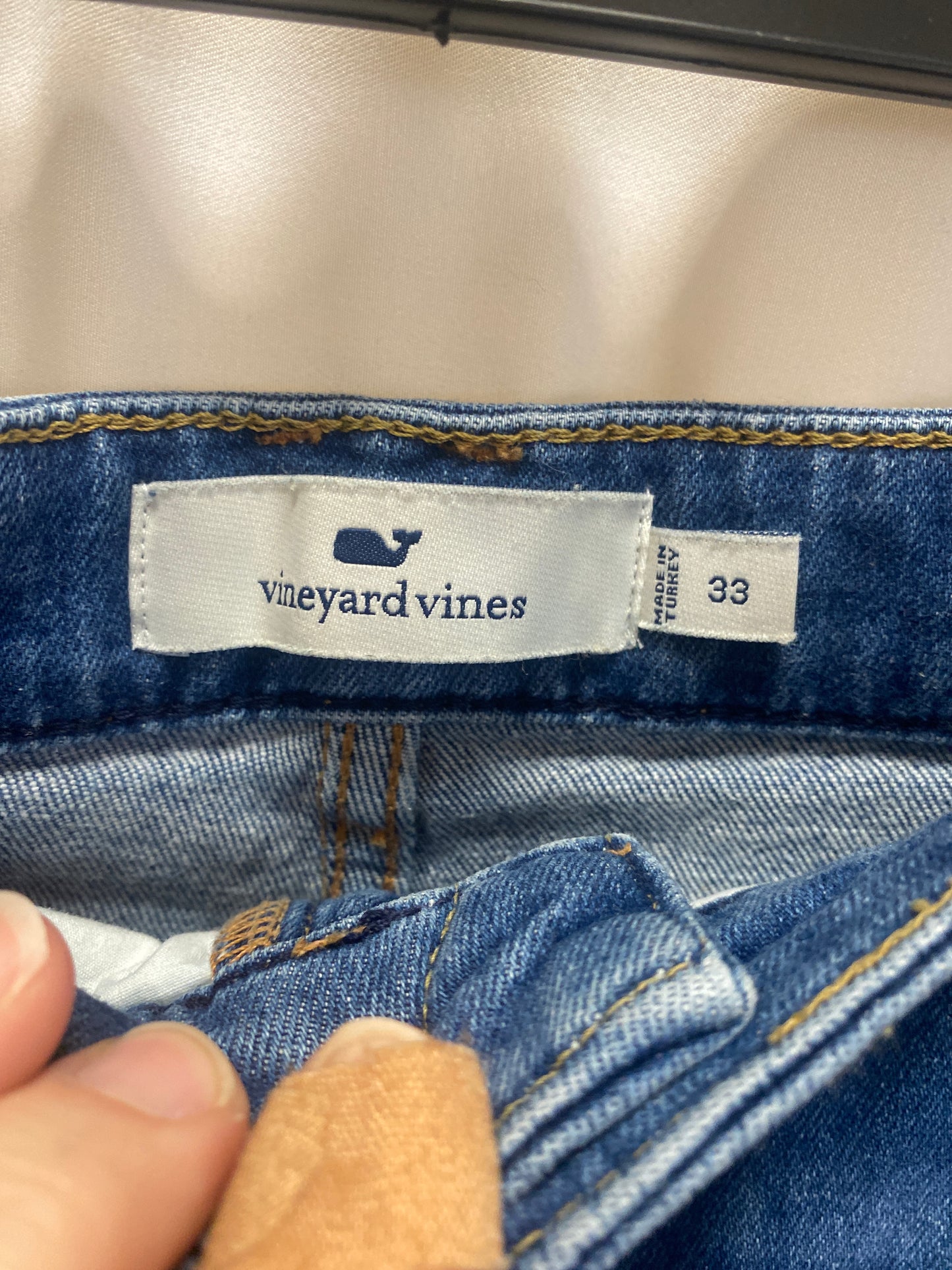 Shorts By Vineyard Vines In Blue Denim, Size: 16