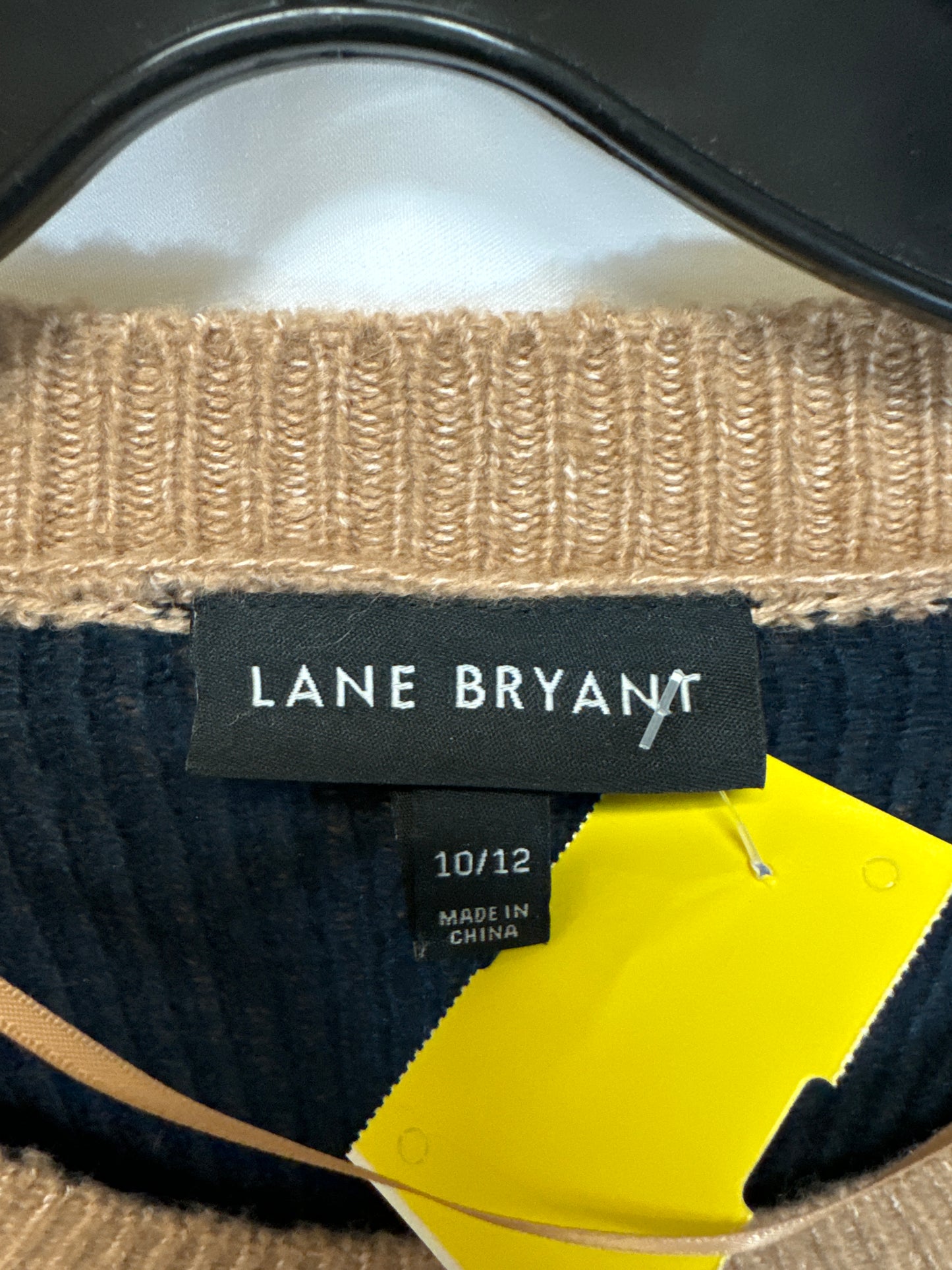 Sweater By Lane Bryant In Brown, Size: M