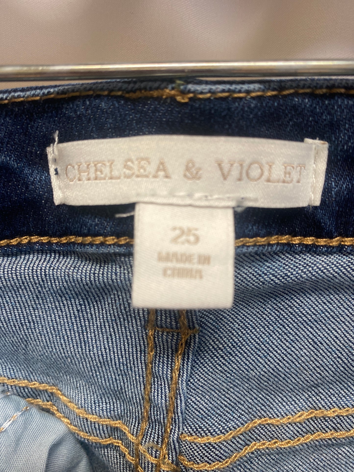 Jeans Skinny By Chelsea And Violet In Blue Denim, Size: 2