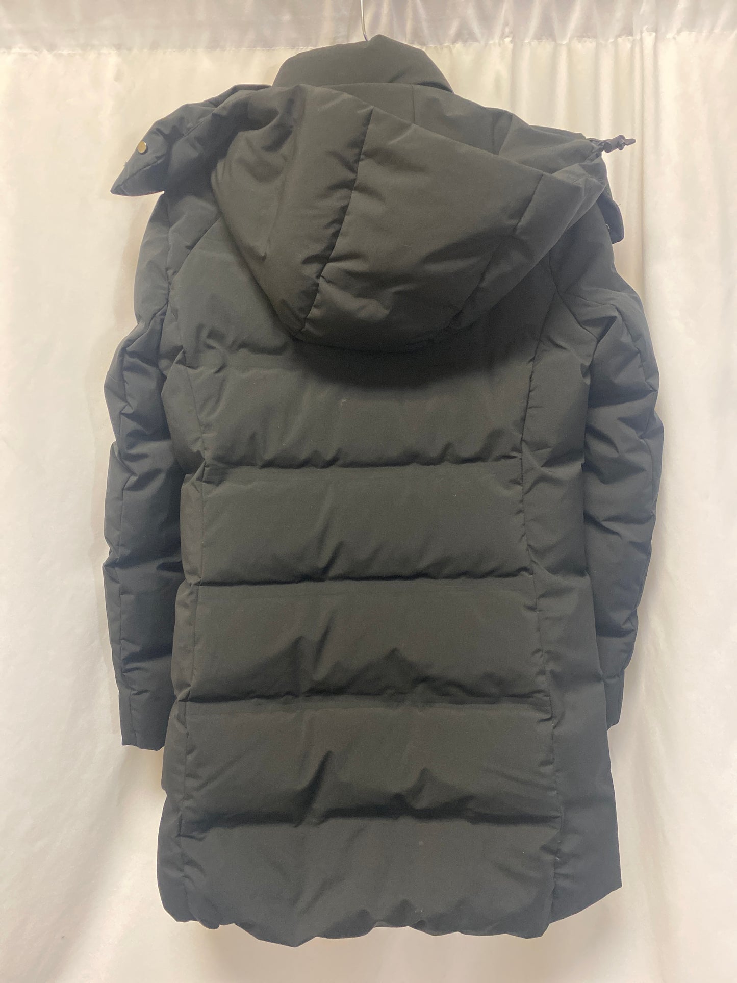 Coat Puffer & Quilted By Cmc In Black, Size: S