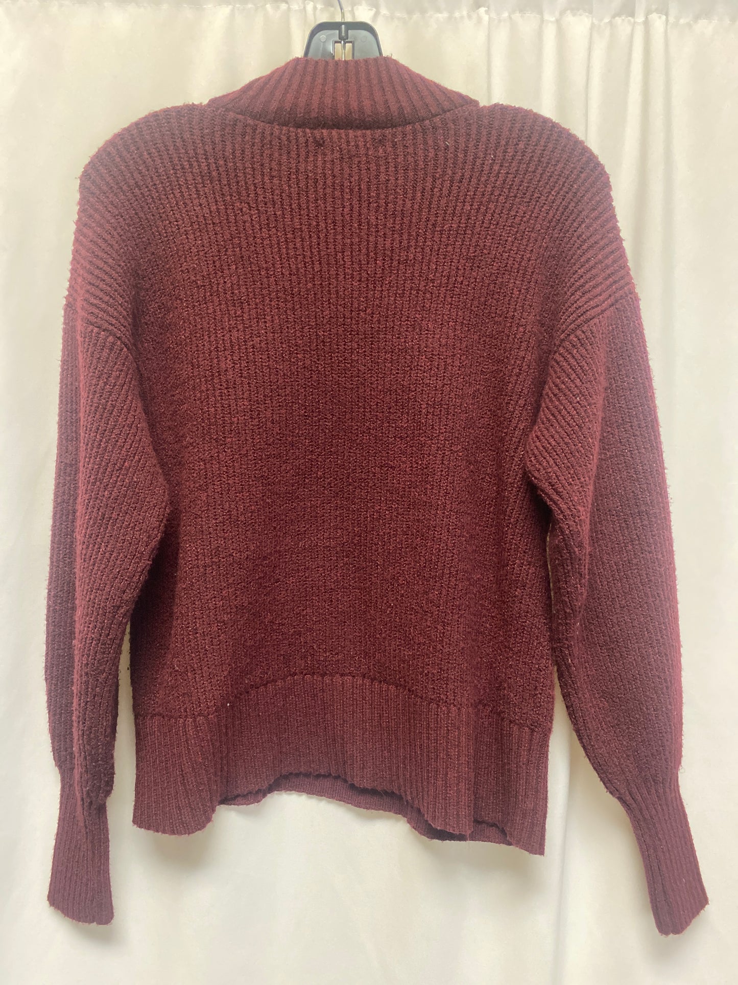 Sweater By Simply Vera In Maroon, Size: M