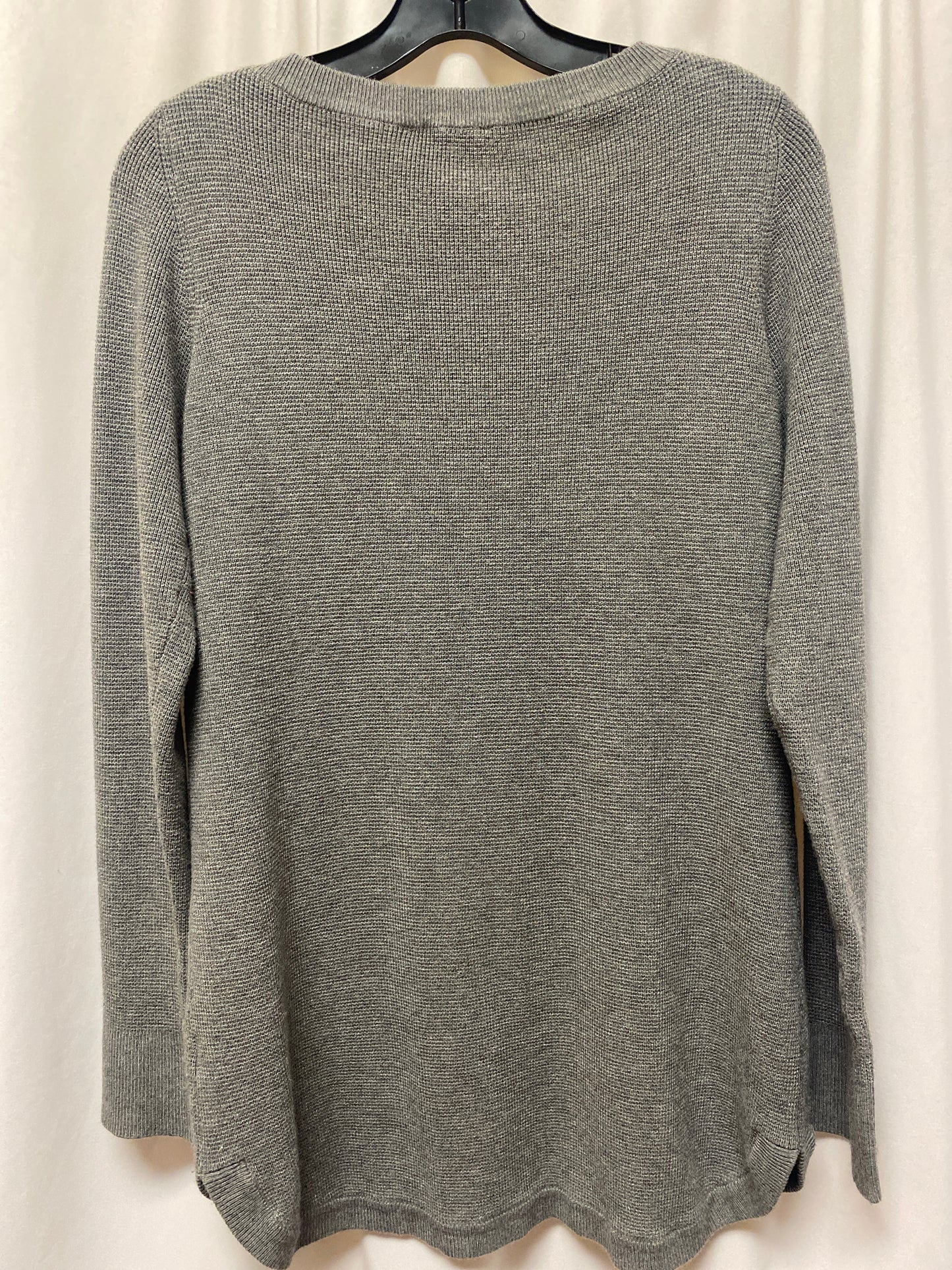 Sweater By Clothes Mentor In Grey, Size: M