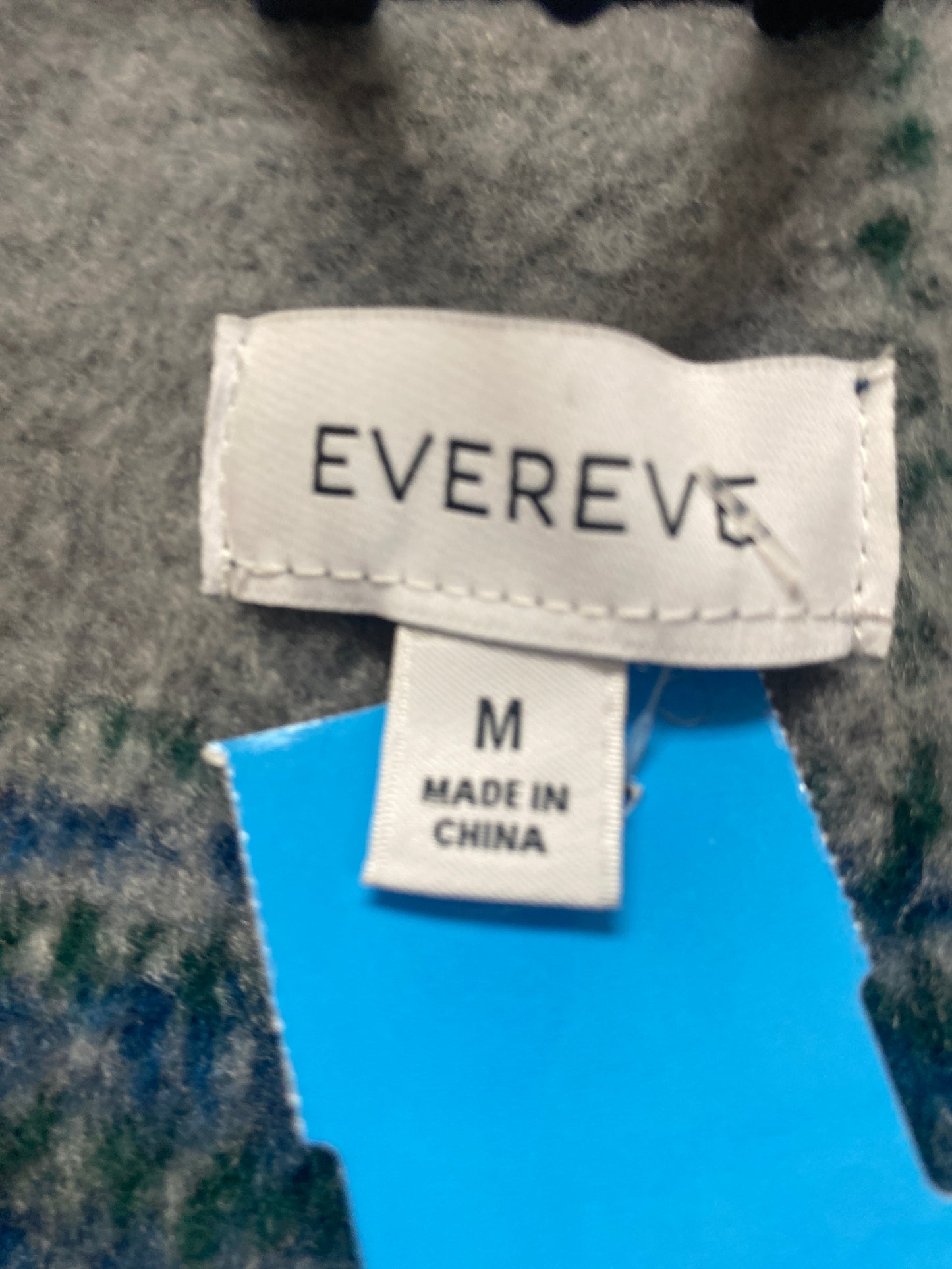 Jacket Fleece By Evereve In Blue, Size: M