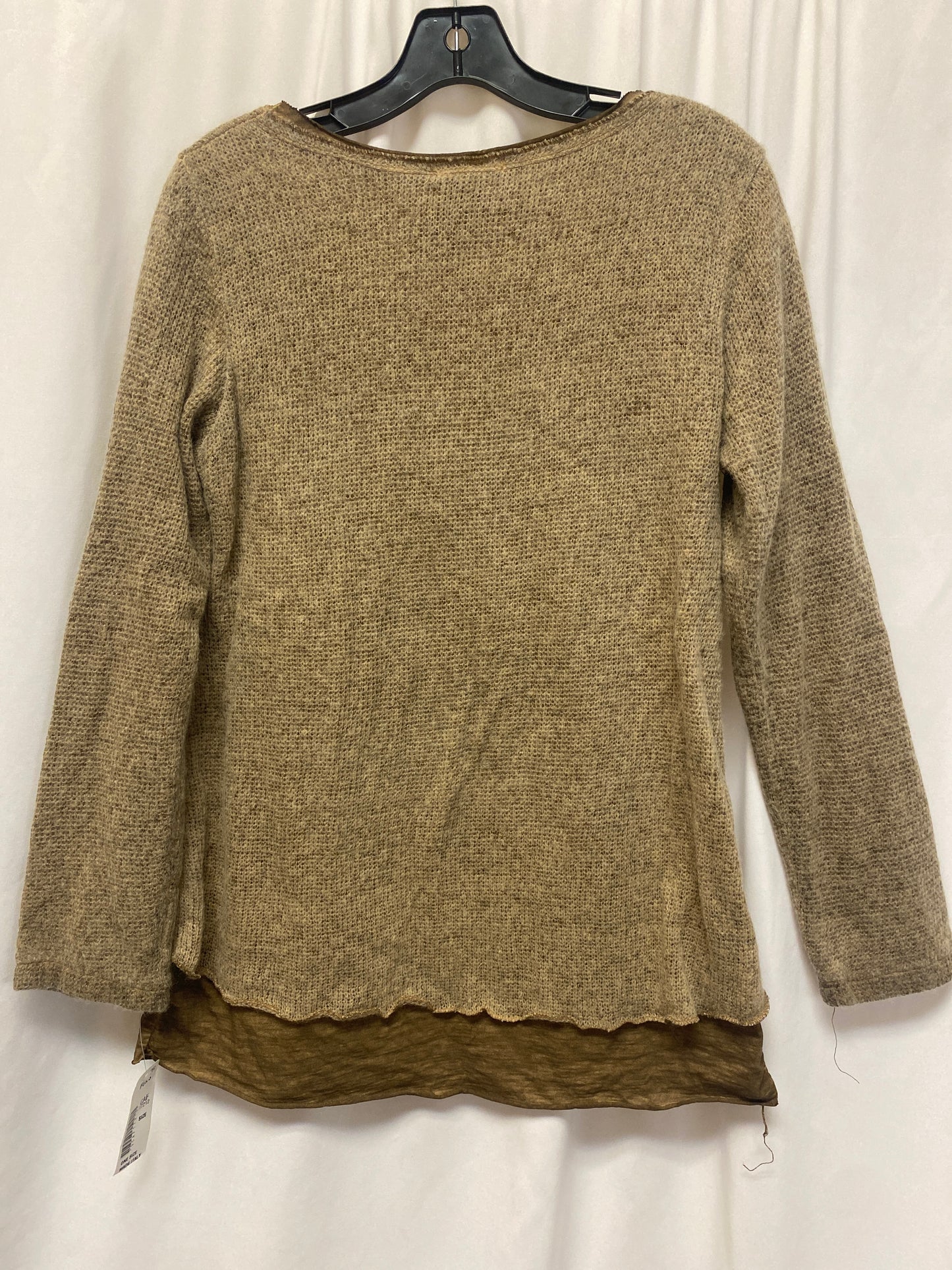 Sweater By Clothes Mentor In Brown, Size: S