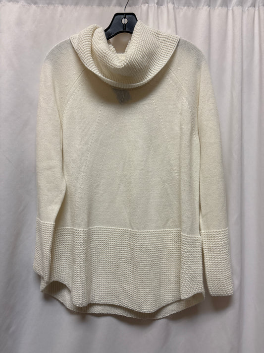 Sweater By Calvin Klein In White, Size: M