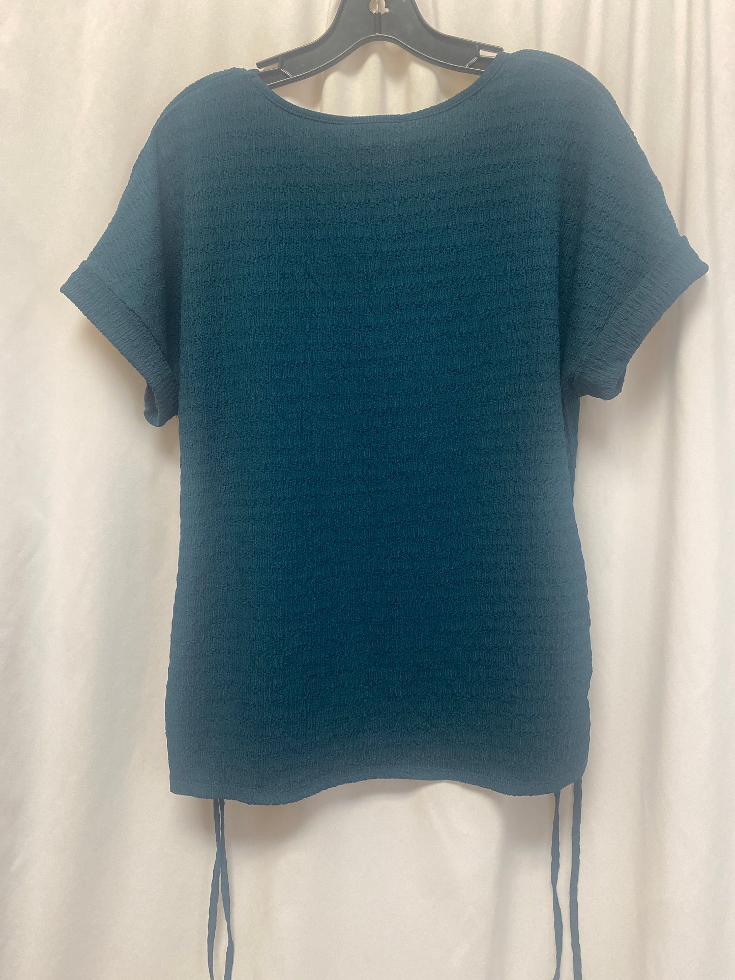 Top Short Sleeve By Clothes Mentor In Blue, Size: L