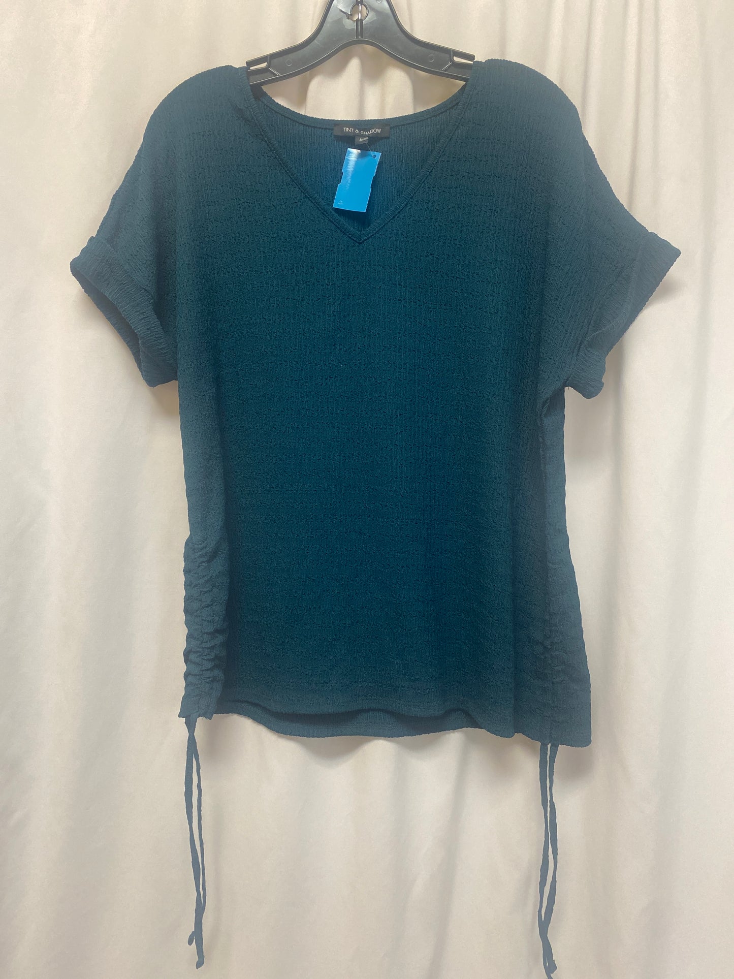 Top Short Sleeve By Clothes Mentor In Blue, Size: L