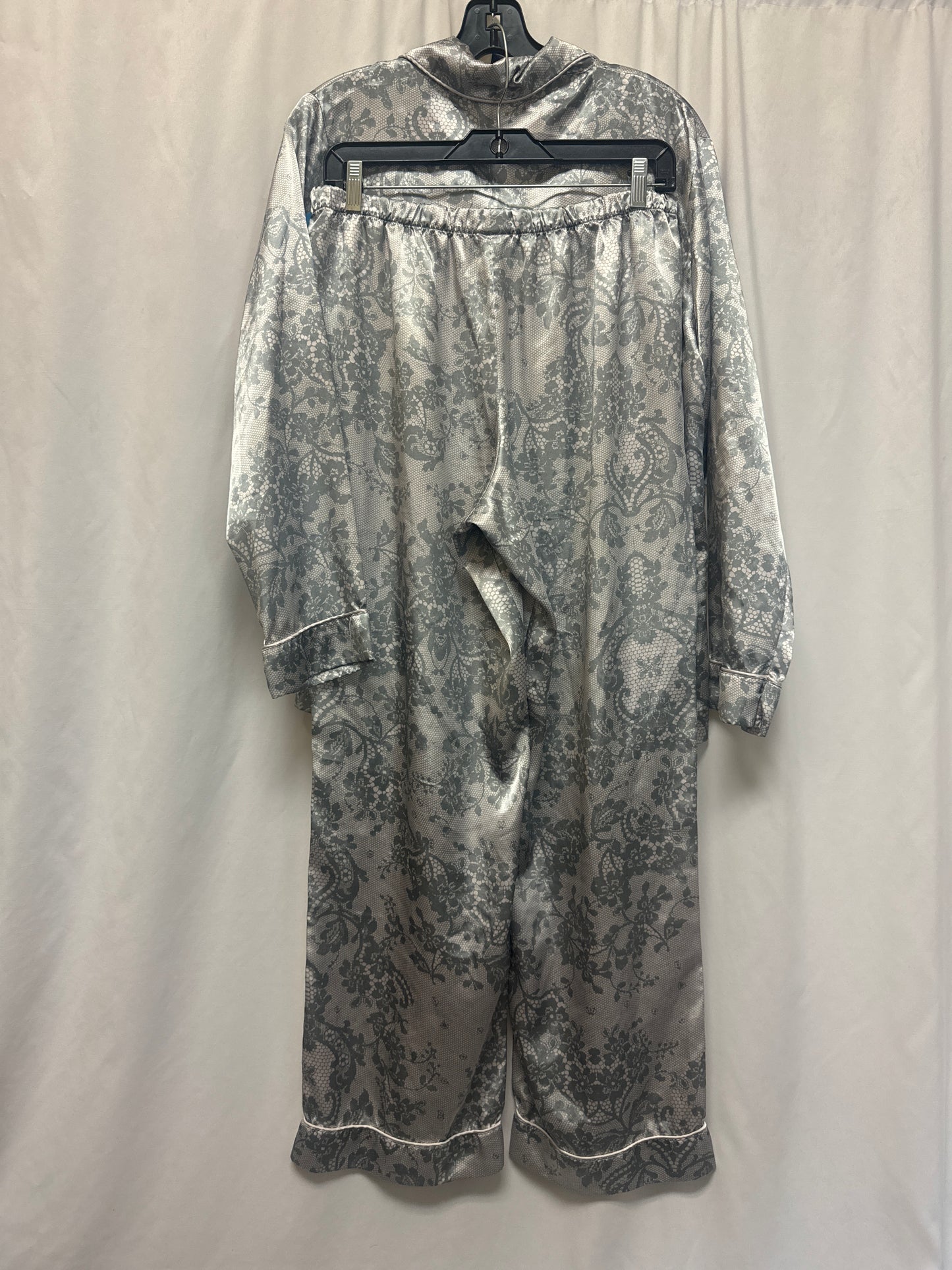 Pajamas 2pc By Apt 9 In Grey, Size: M