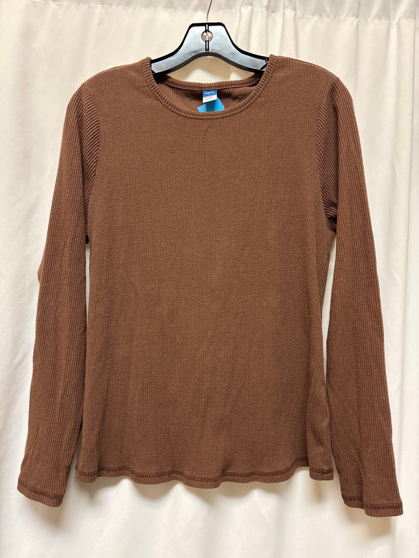 Top Long Sleeve By Old Navy In Brown, Size: Xl